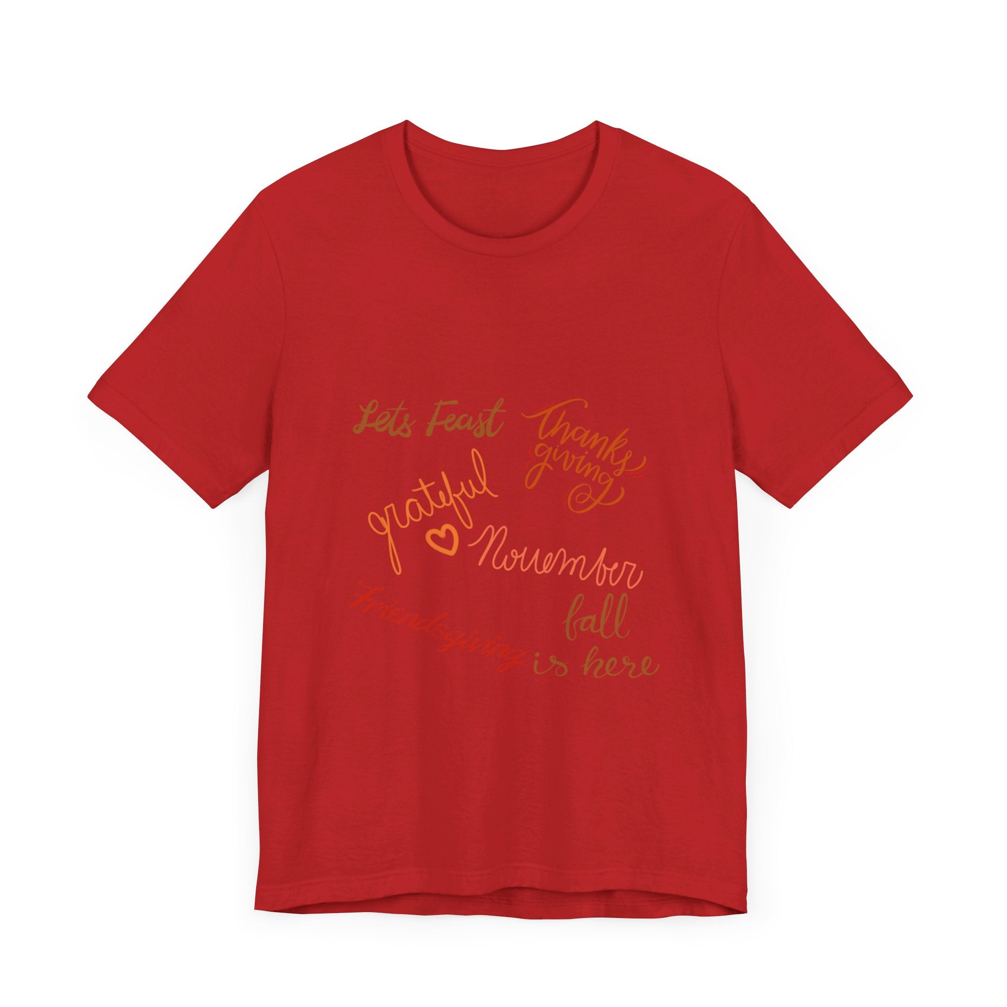 Thanksgiving Season Unisex Jersey Short Sleeve Tee