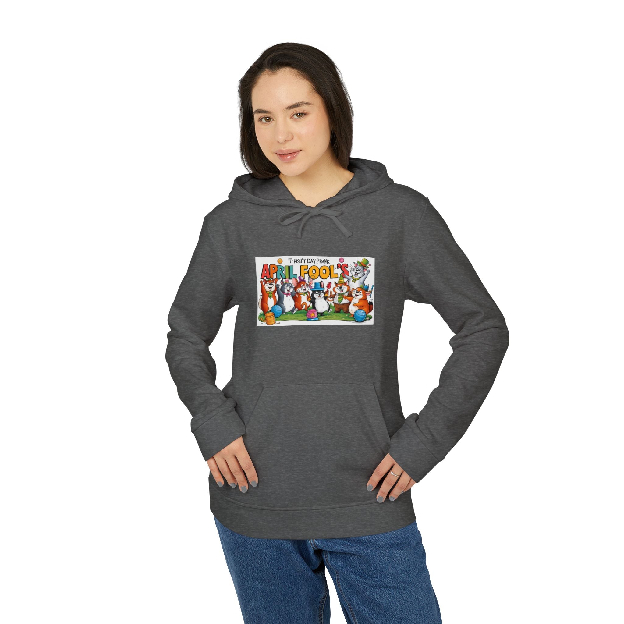 T-Pish'-T Day Prank Adidas Unisex Fleece Hoodie