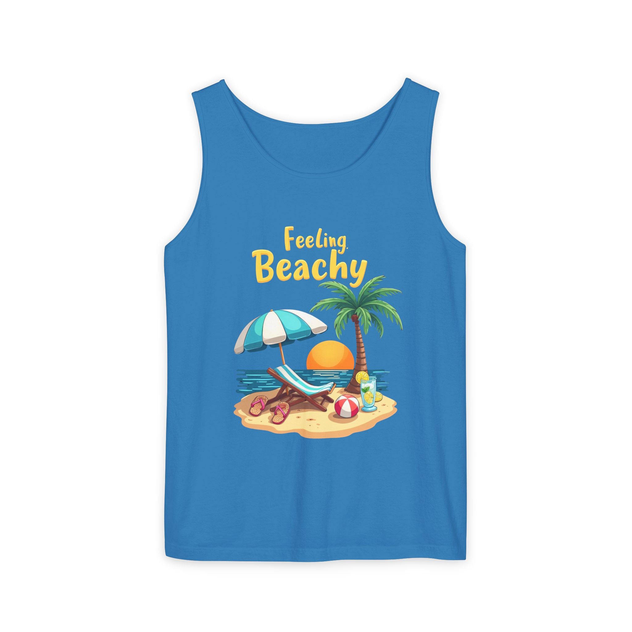 Feeling Beachy Unisex Tank Top