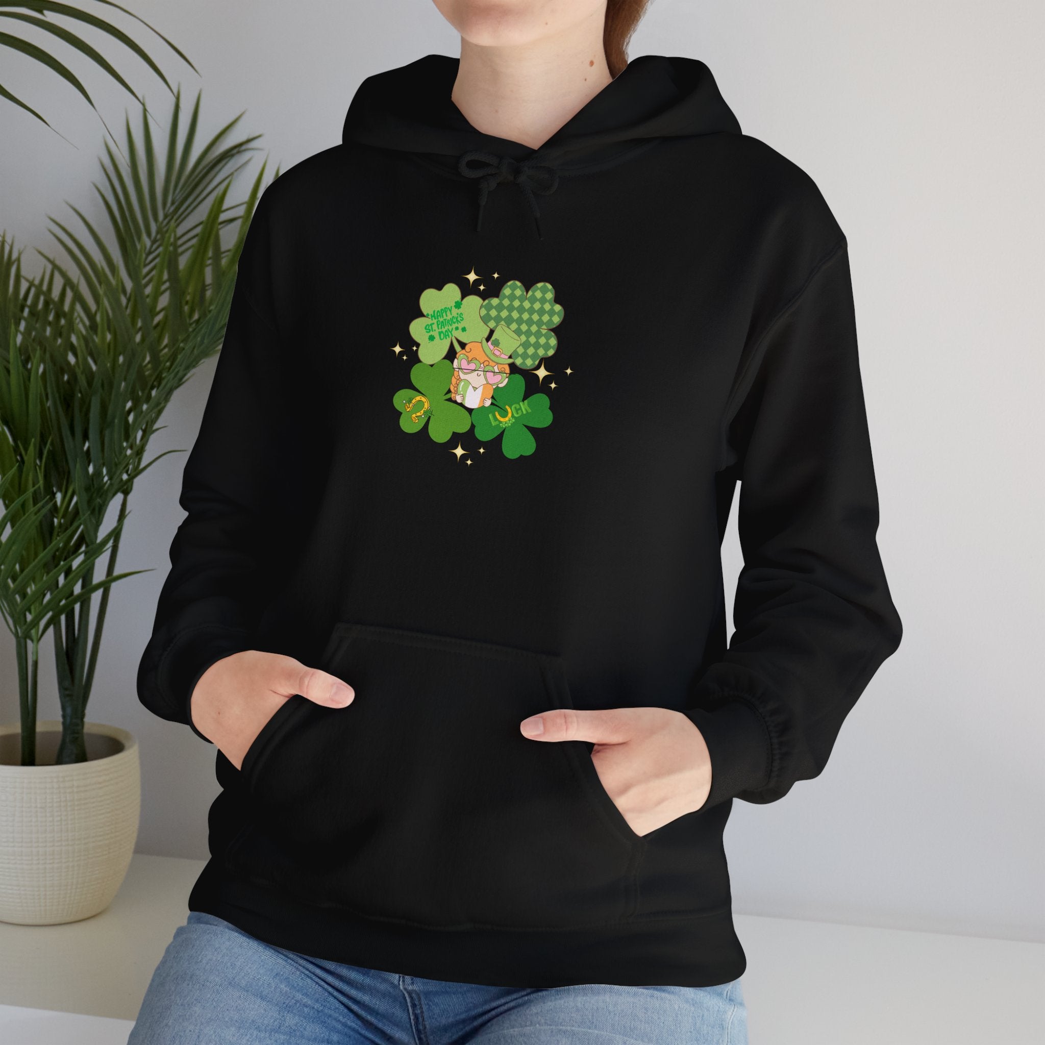 Retro St. Patty's Day Unisex Hooded Sweatshirt