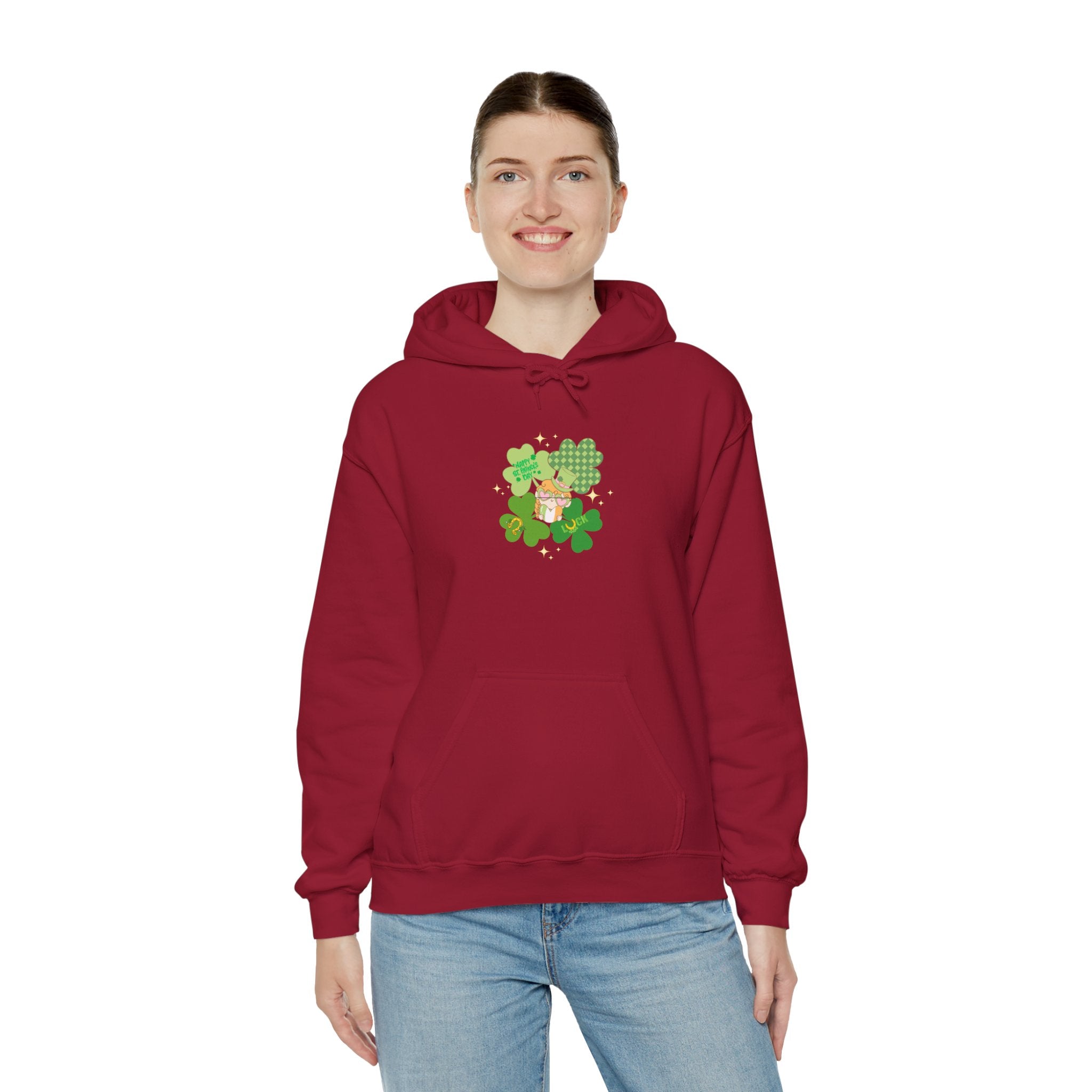Retro St. Patty's Day Unisex Hooded Sweatshirt