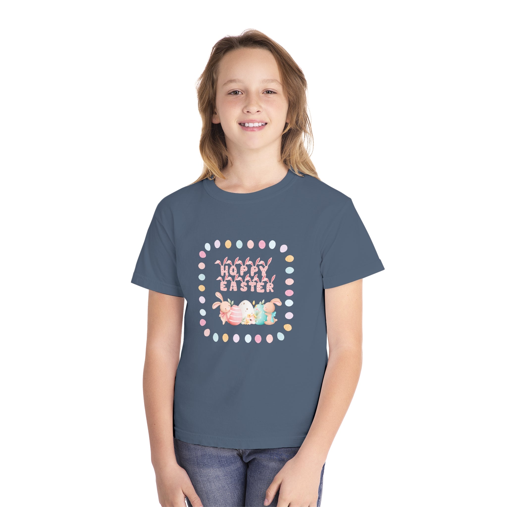 Hoppy Easter Youth Midweight Tee