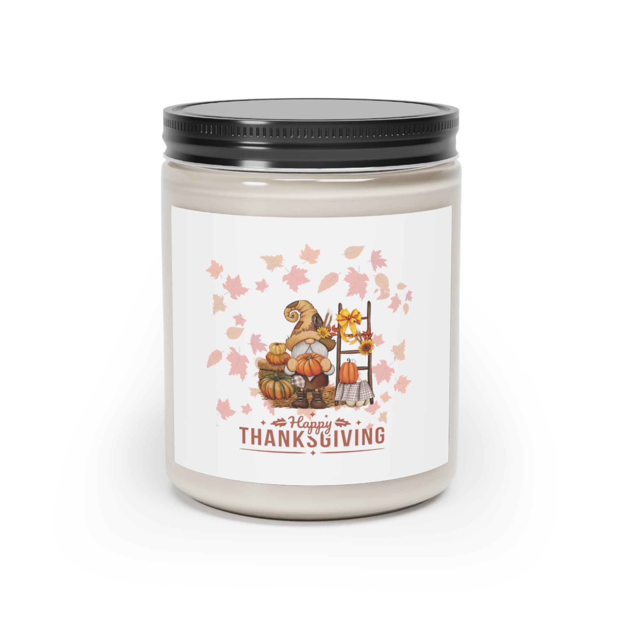 Gnome Happy Thanksgiving Scented Candle, 9oz