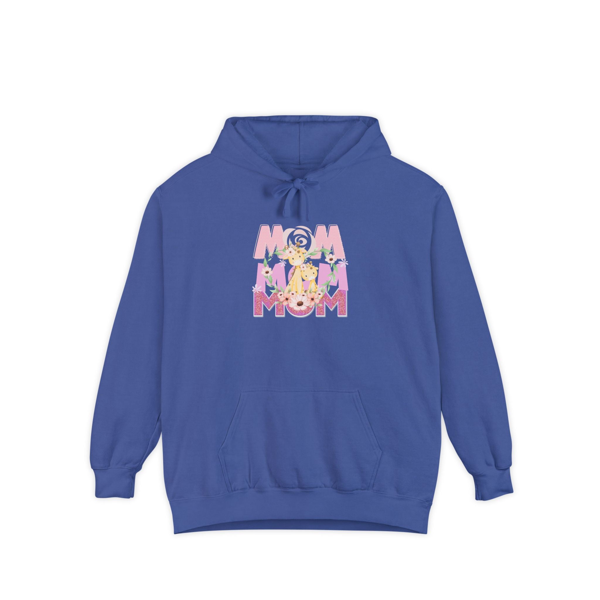 Our First Mother's Day Unisex Garment-Dyed Hoodie