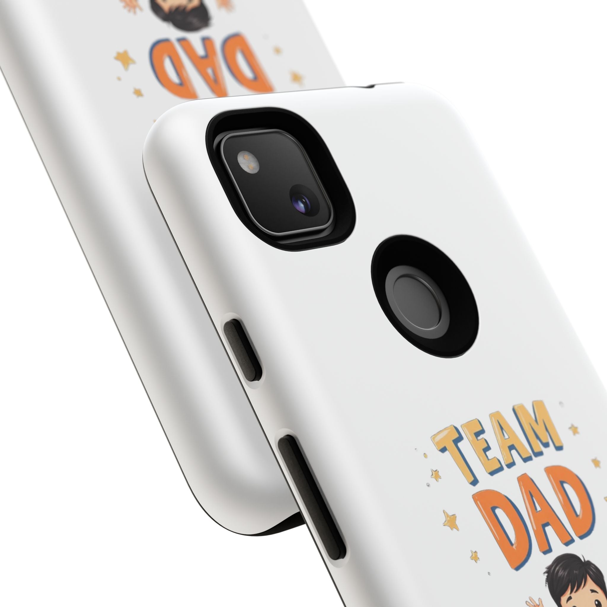 Team Dad Phone Case, Fun Gift for Fathers, Durable Phone Protector, Cute Dad Team Merchandise, Father's Day Special