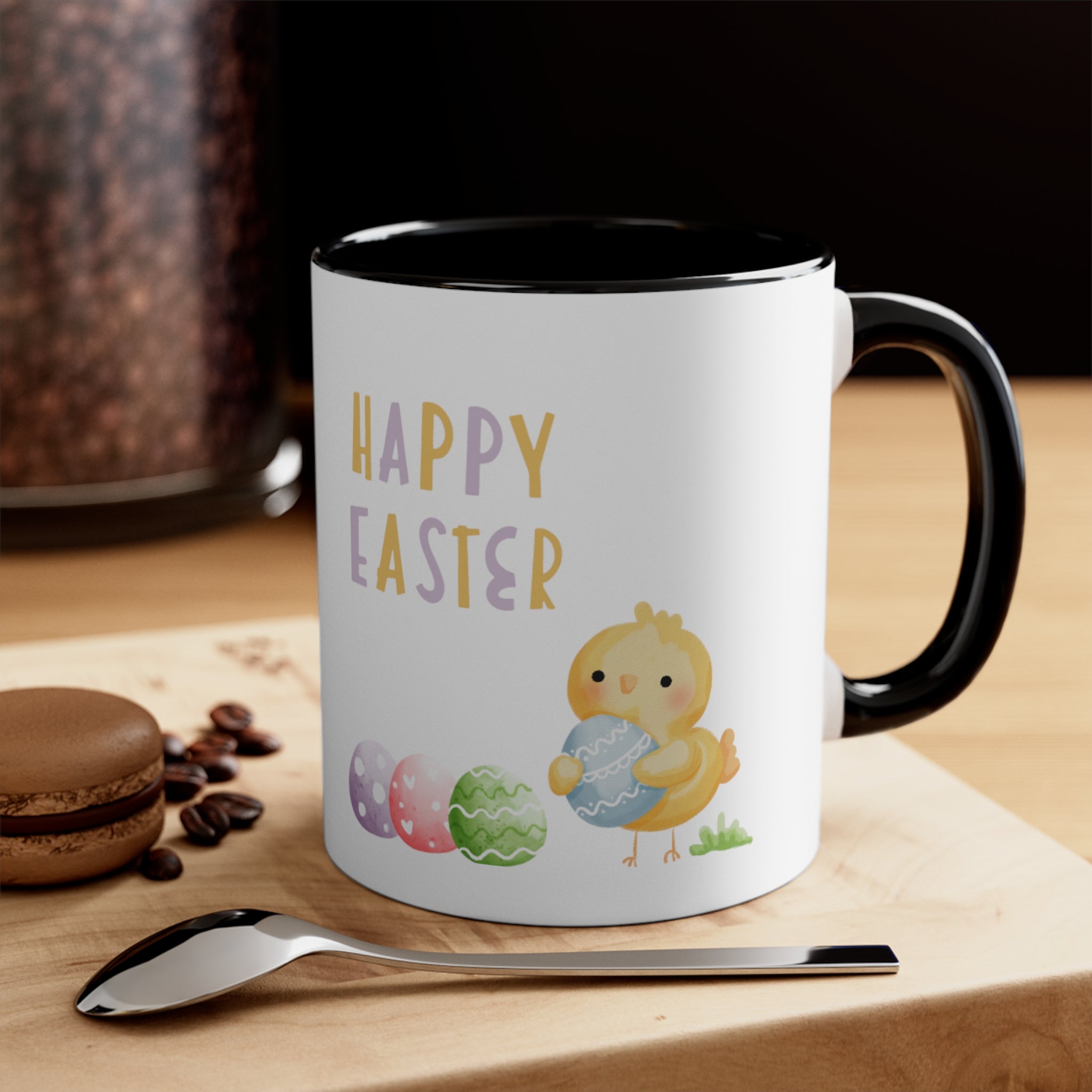 Wishing You A Happy Easter Accent Coffee Mug, 11oz