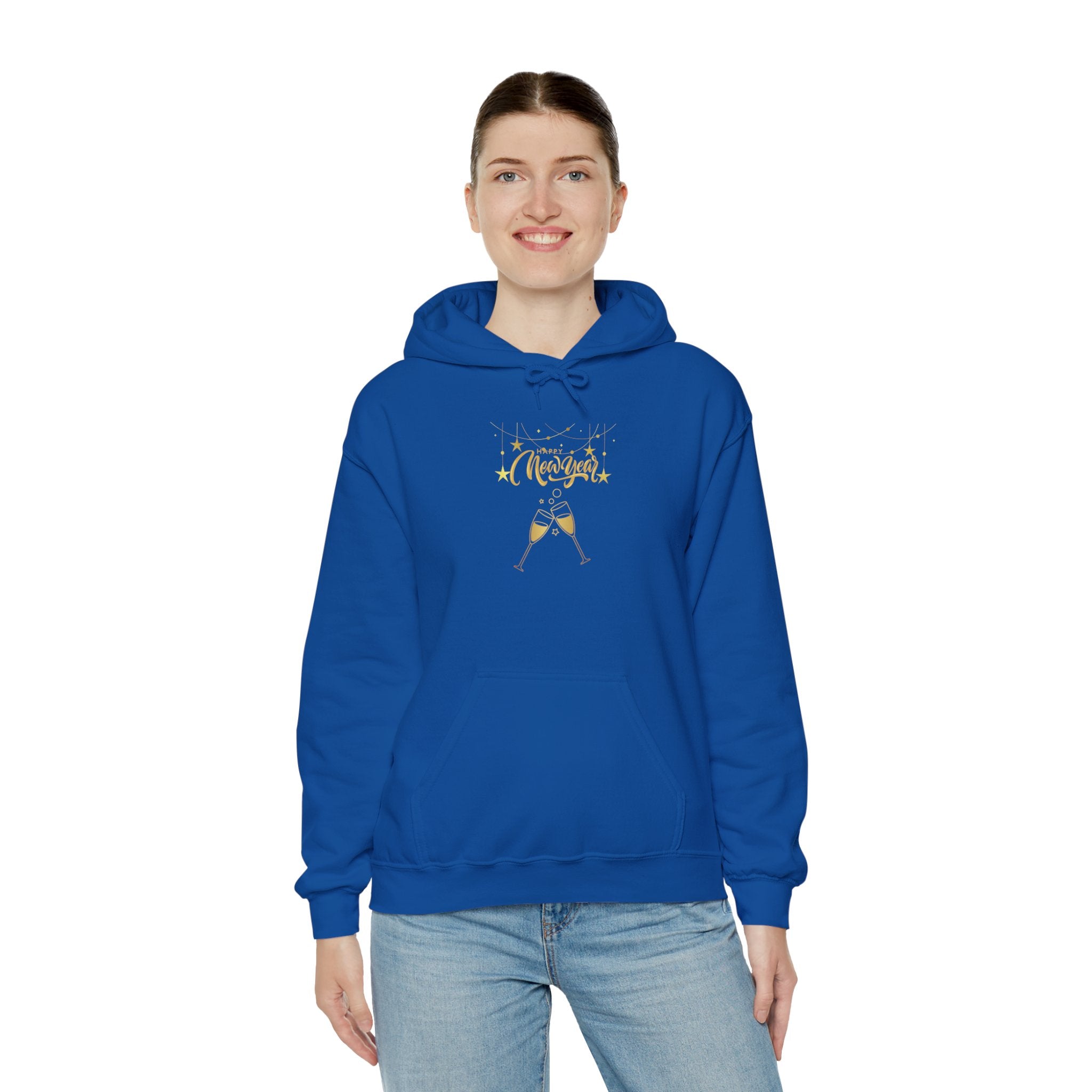 Happy New Year Unisex Heavy Blend™ Hooded Sweatshirt