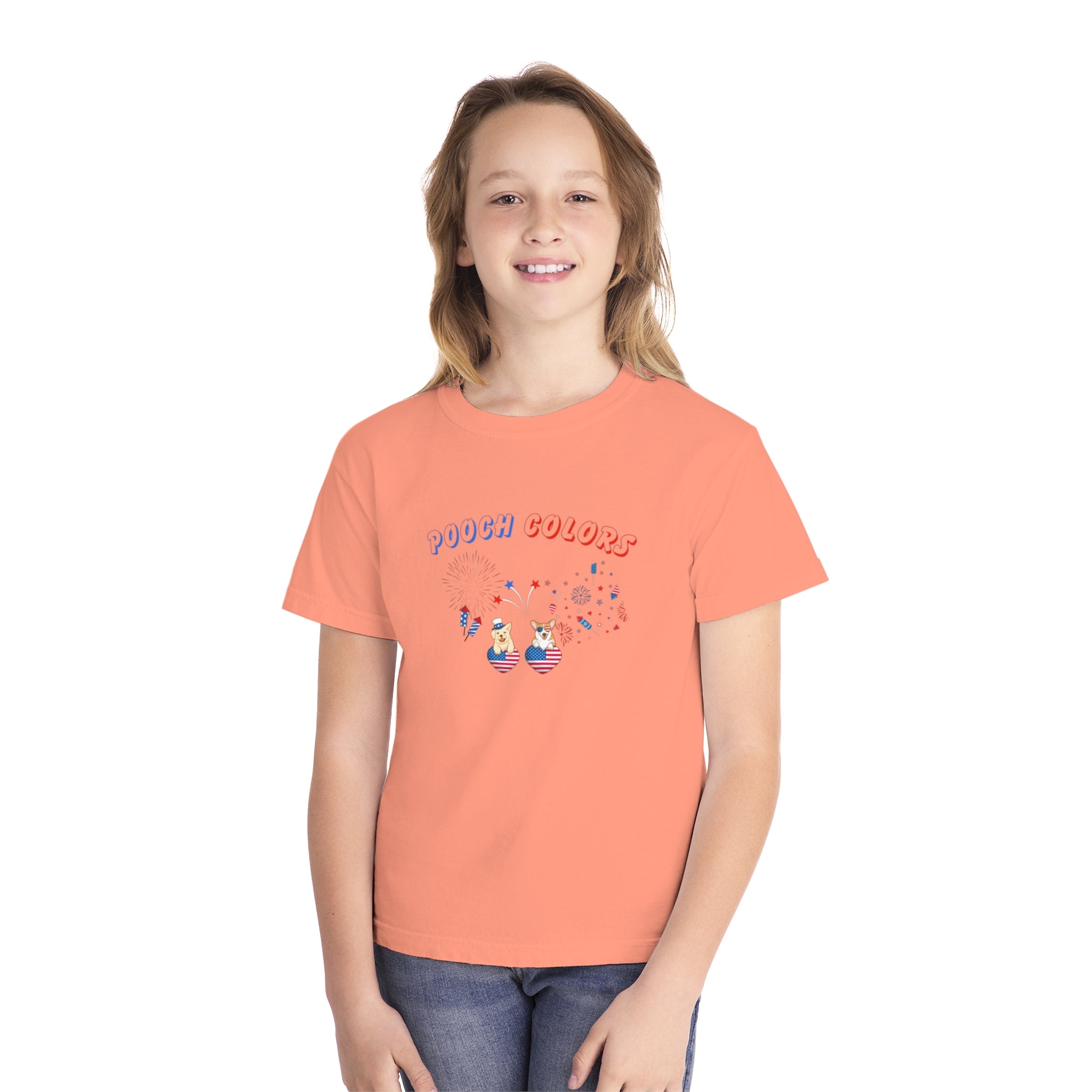 Pooch Colors Youth Midweight Tee