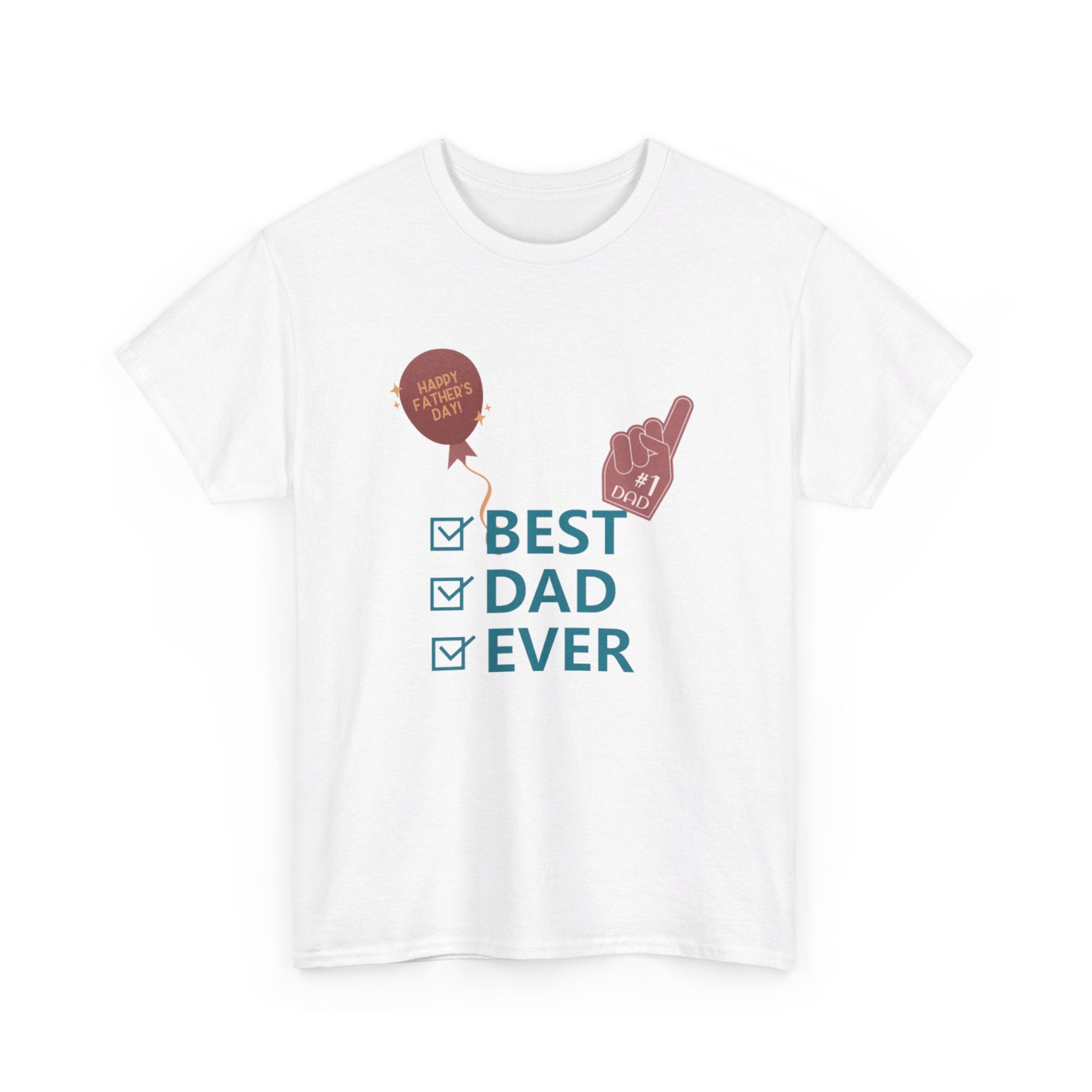 Best Dad Ever Unisex Heavy Cotton Tee