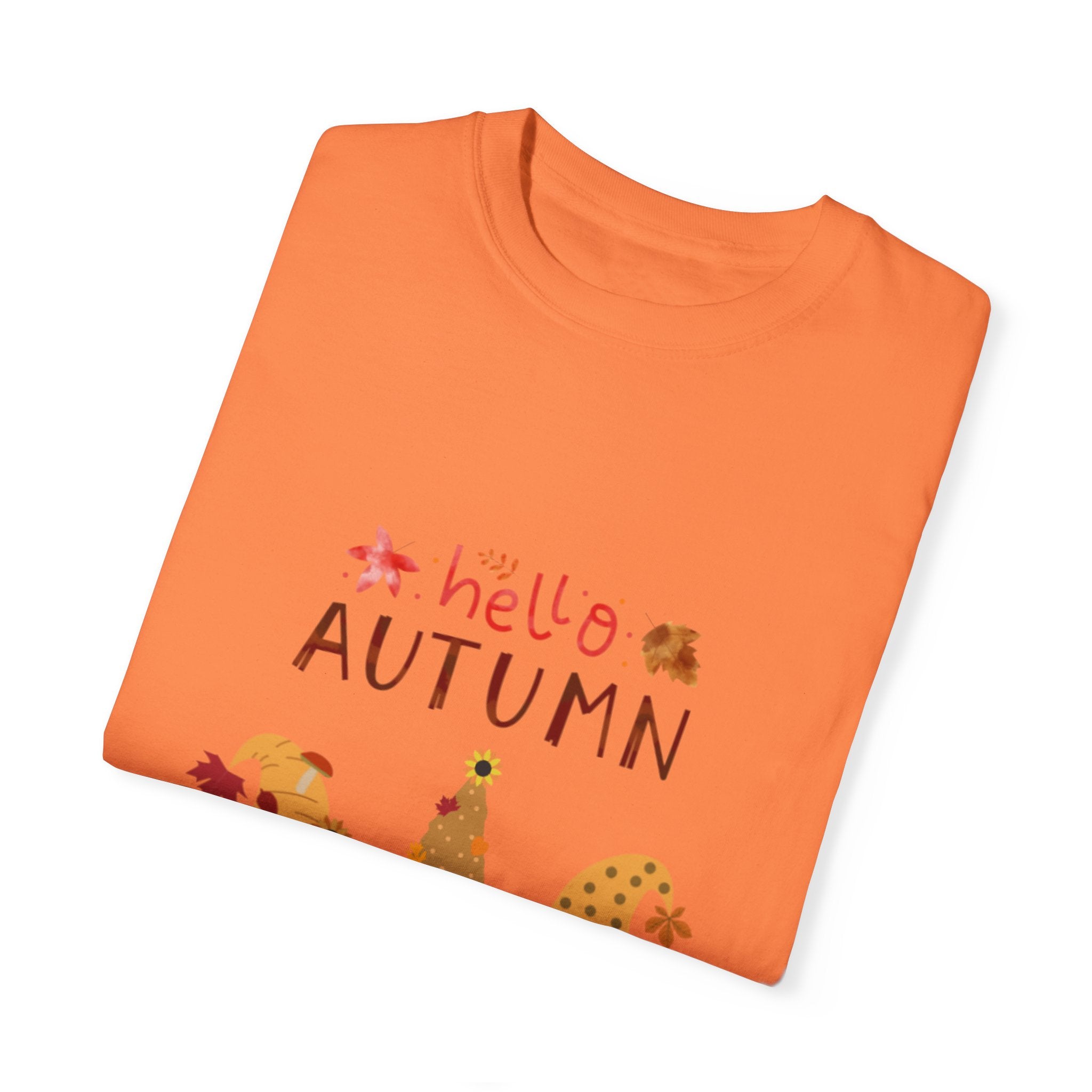 Autumn Season Unisex Garment-Dyed T-shirt