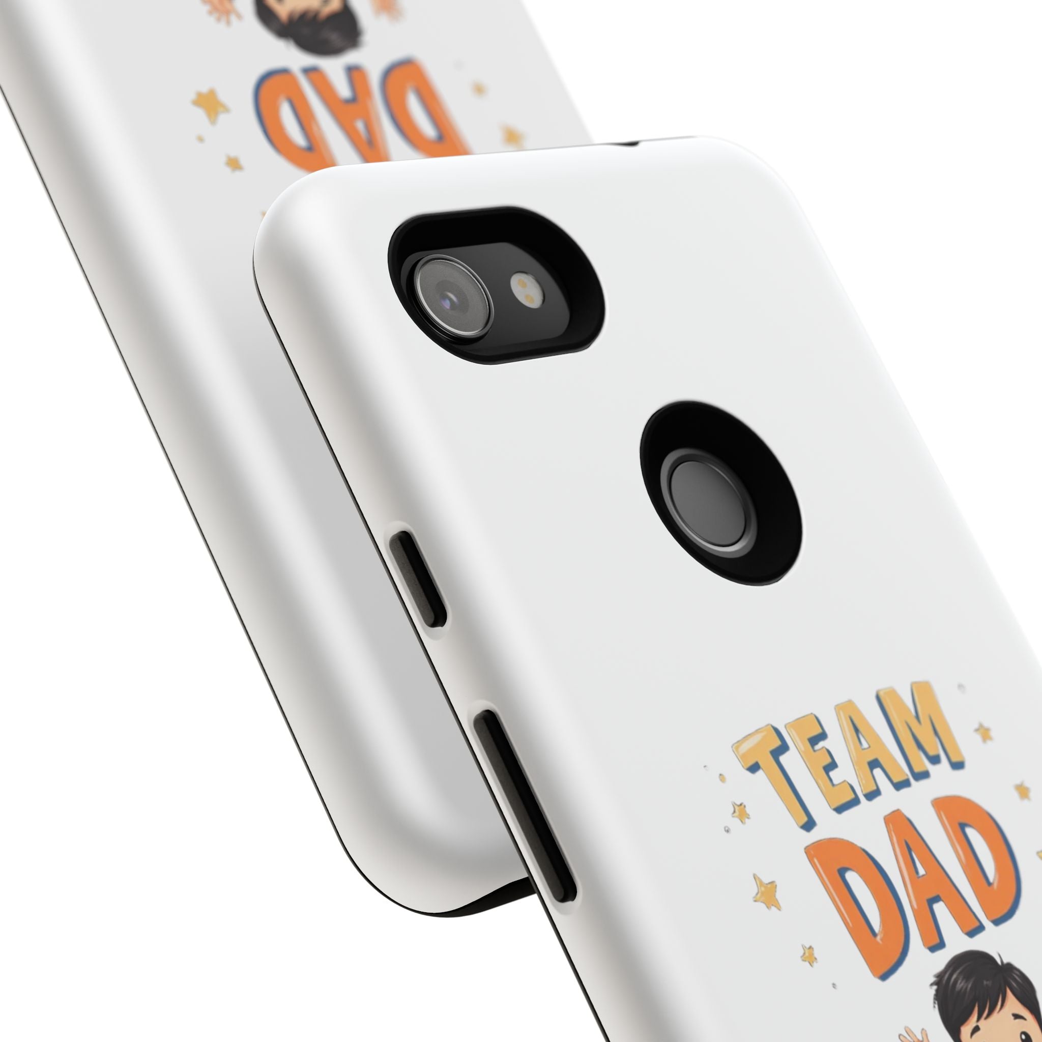 Team Dad Phone Case, Fun Gift for Fathers, Durable Phone Protector, Cute Dad Team Merchandise, Father's Day Special