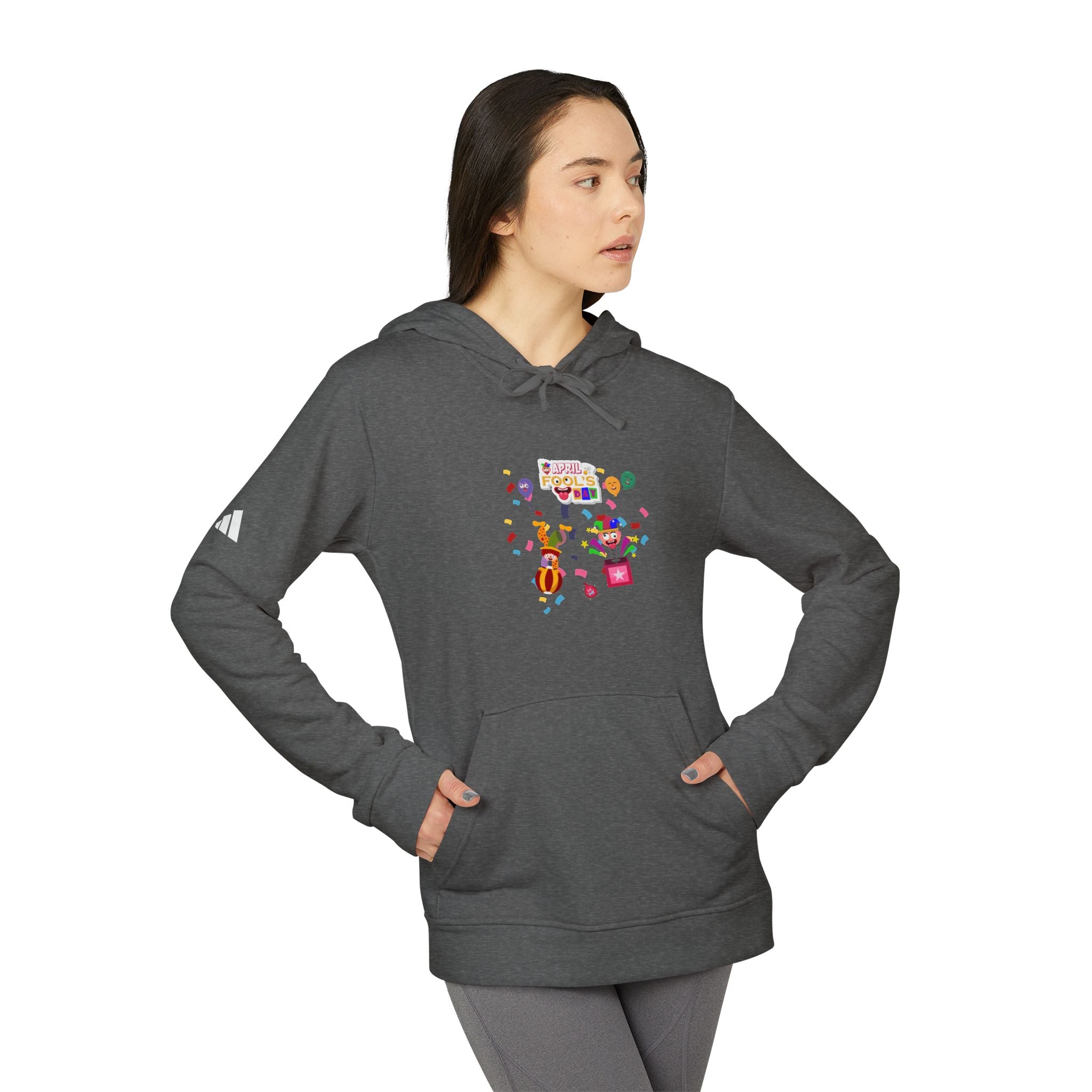 All April Fool's Day Adidas Unisex Fleece Hoodie