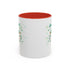 Kiss Me I'm Irish Cat  Accent Mug