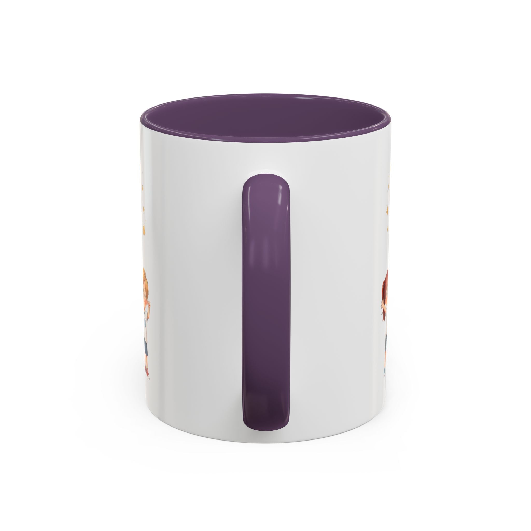 Team Dad Accent Coffee Mug