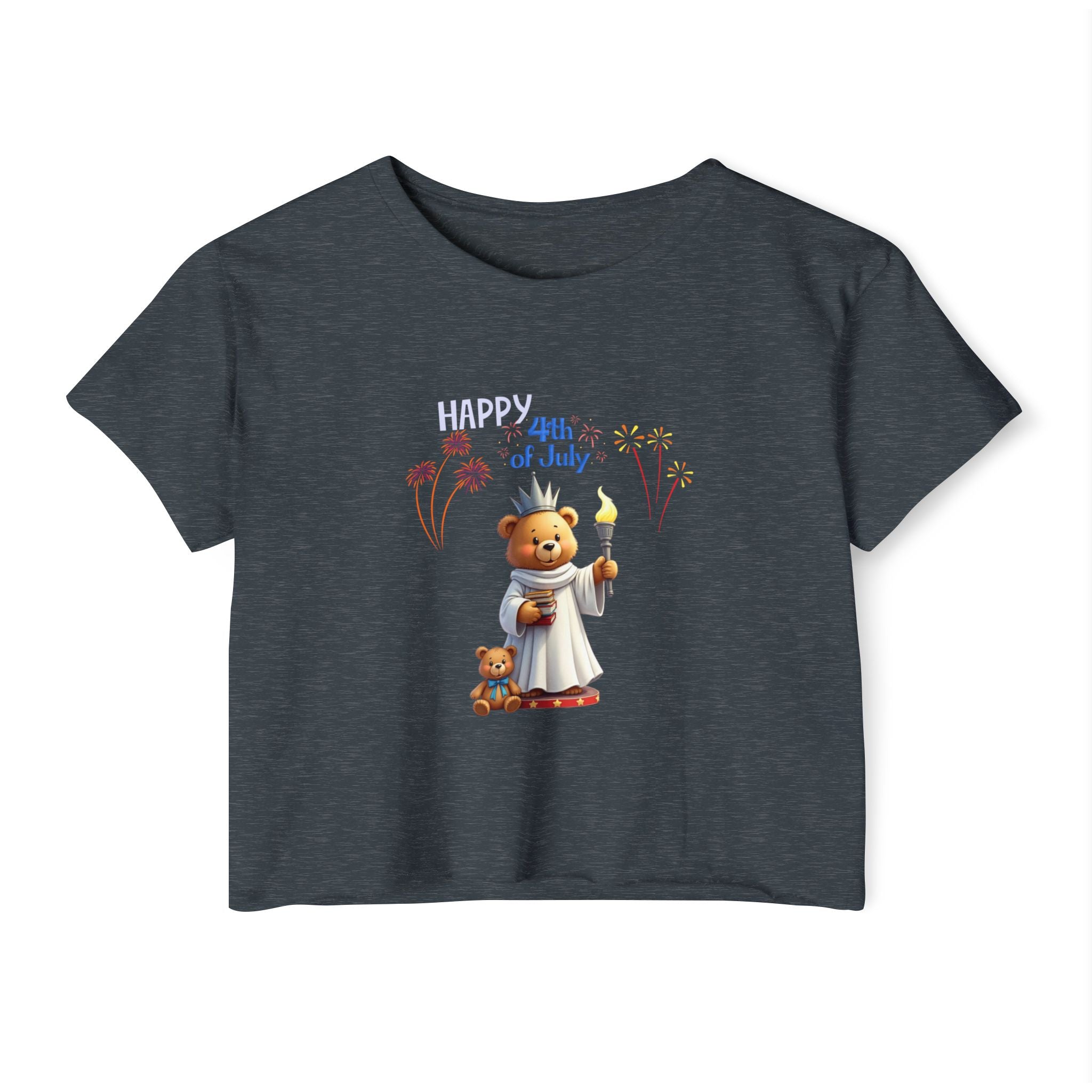 Lady Liberty Crop Top