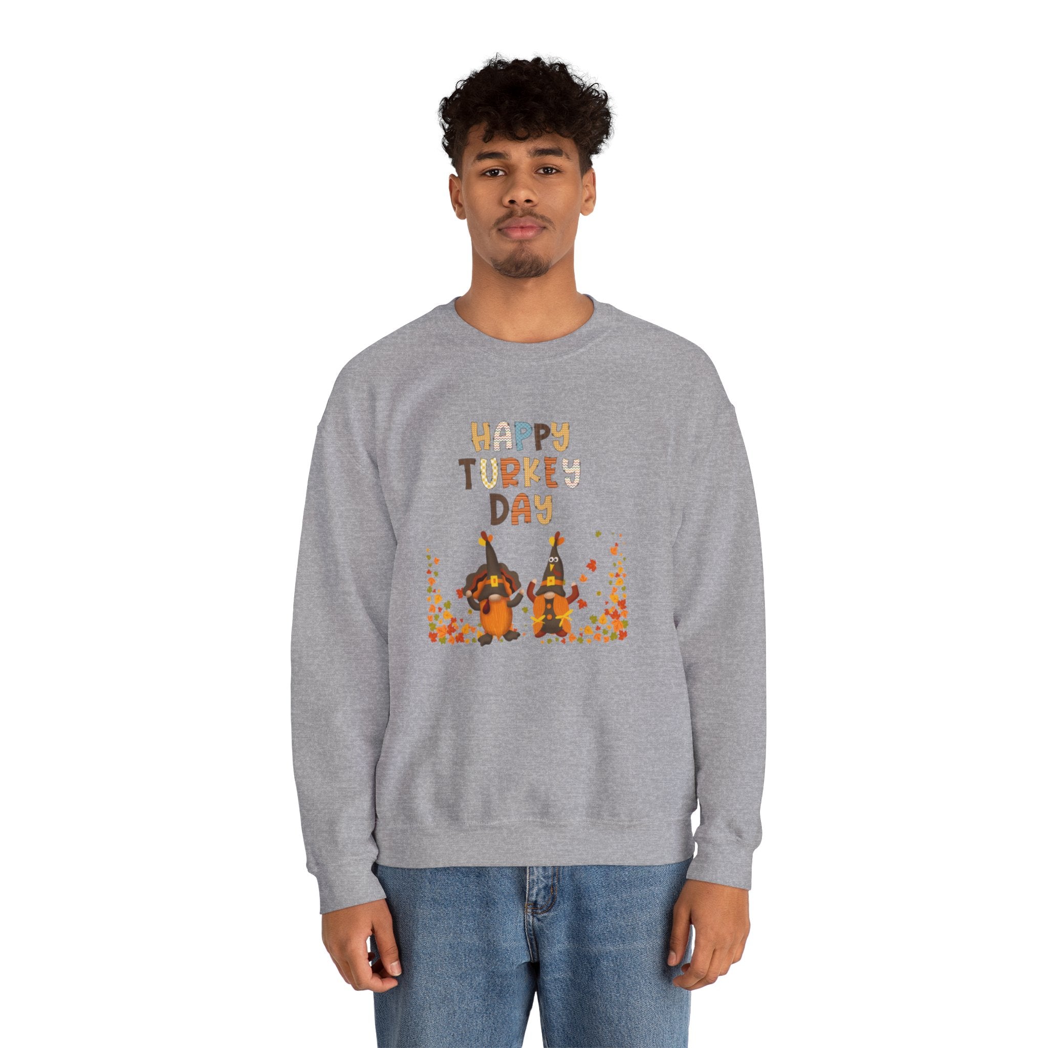 Thankful Day Unisex Heavy Blend™ Crewneck Sweatshirt