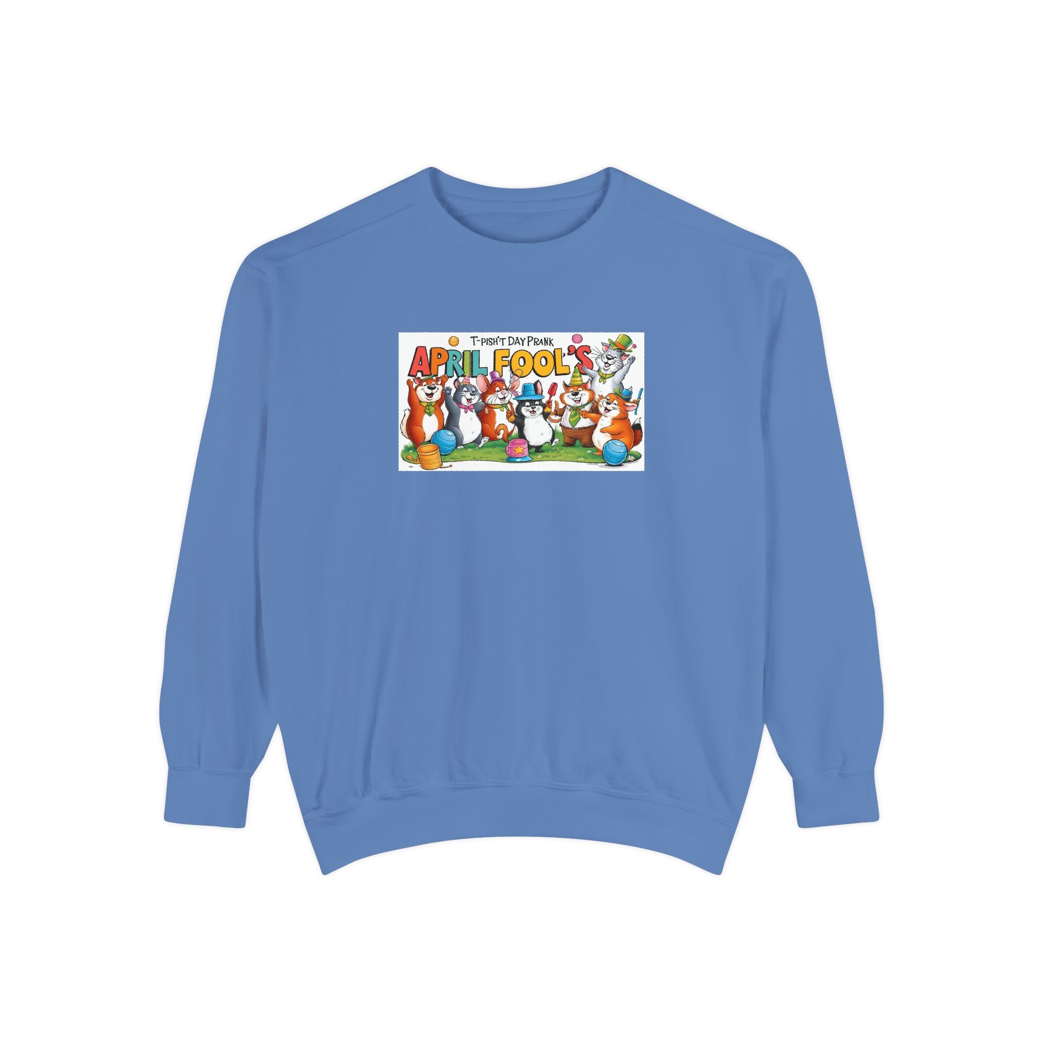 T-Pish'-T Day Prank Cartoon Sweatshirt