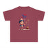 Uncle Sam Happy 4th of July Youth Midweight Tee