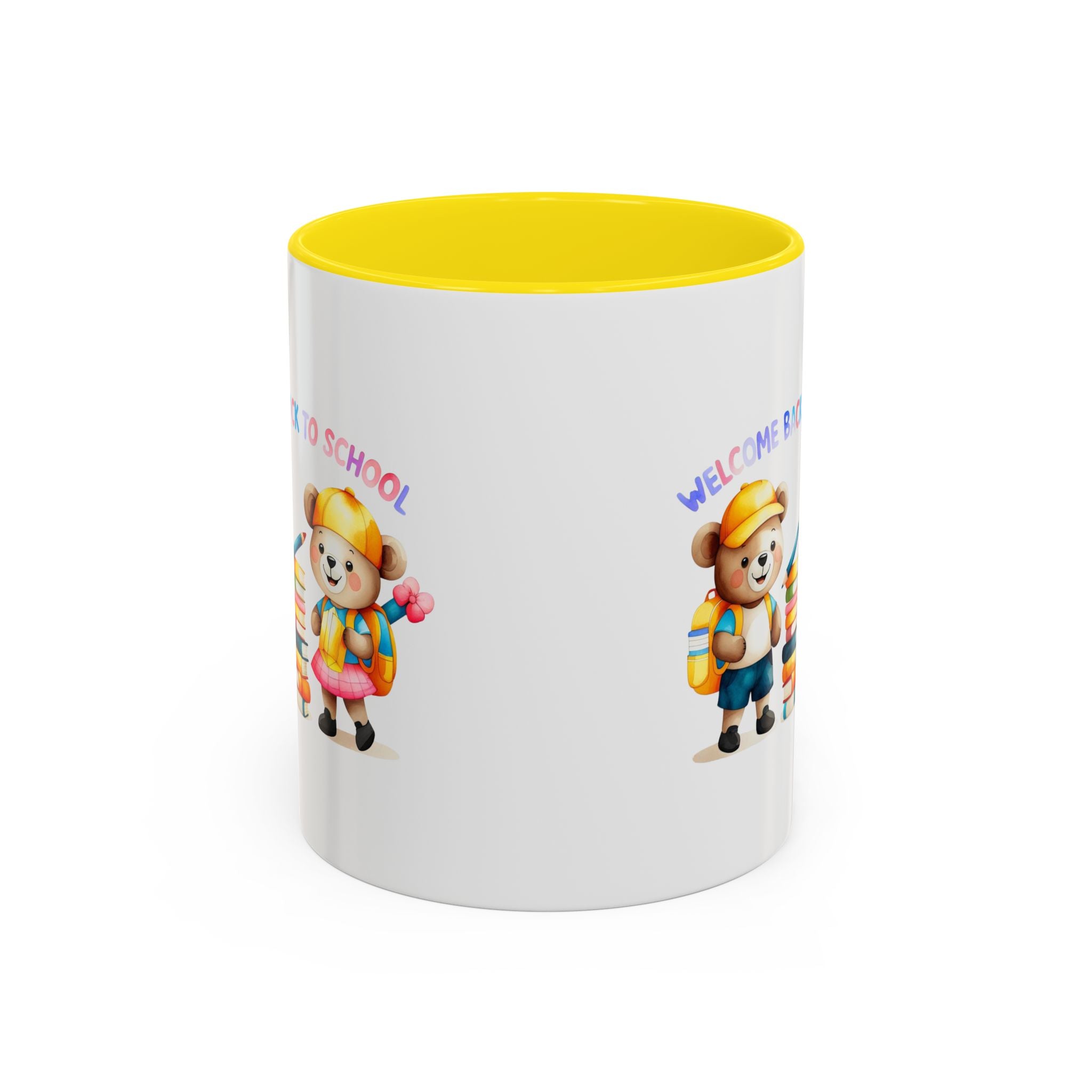 Welcome Back to School Bear Coffee Mug - 11oz, 15oz