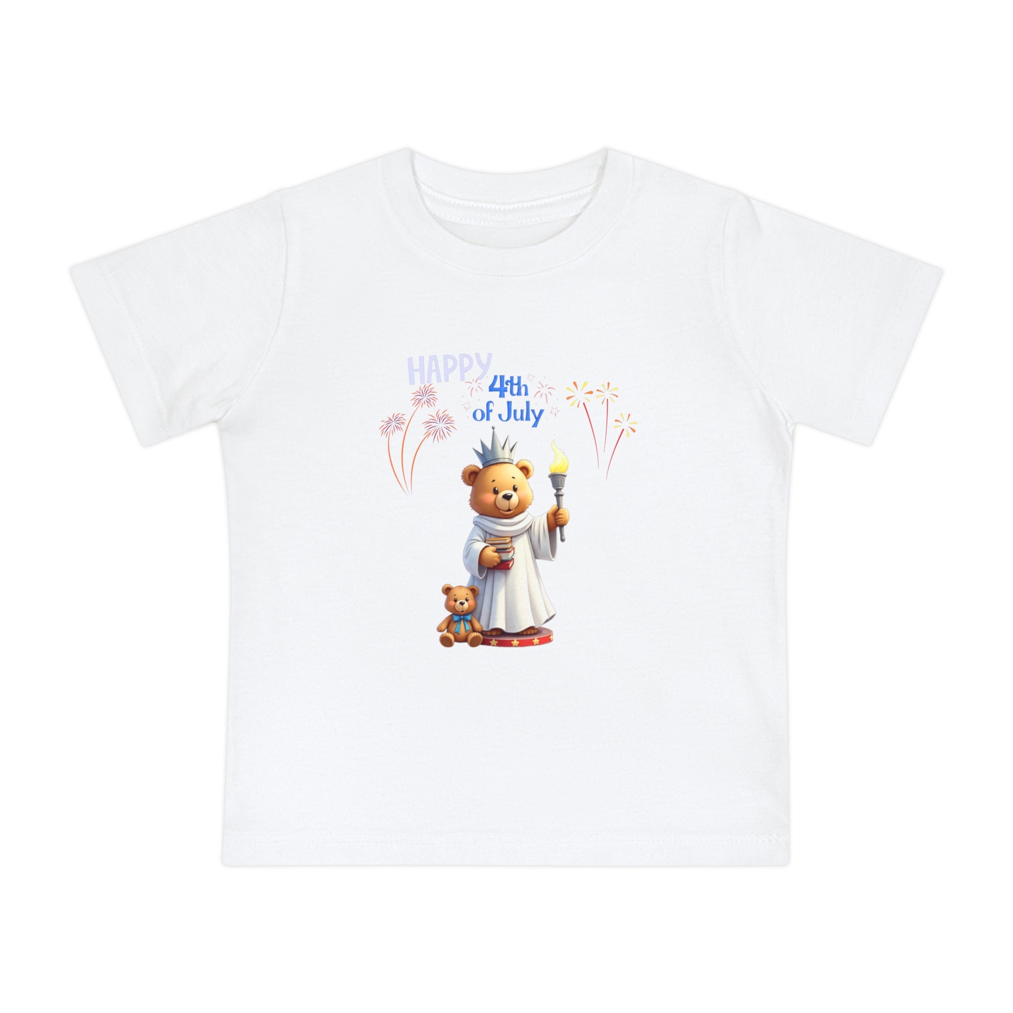 Lady Liberty Baby Short Sleeve Tee Shirt