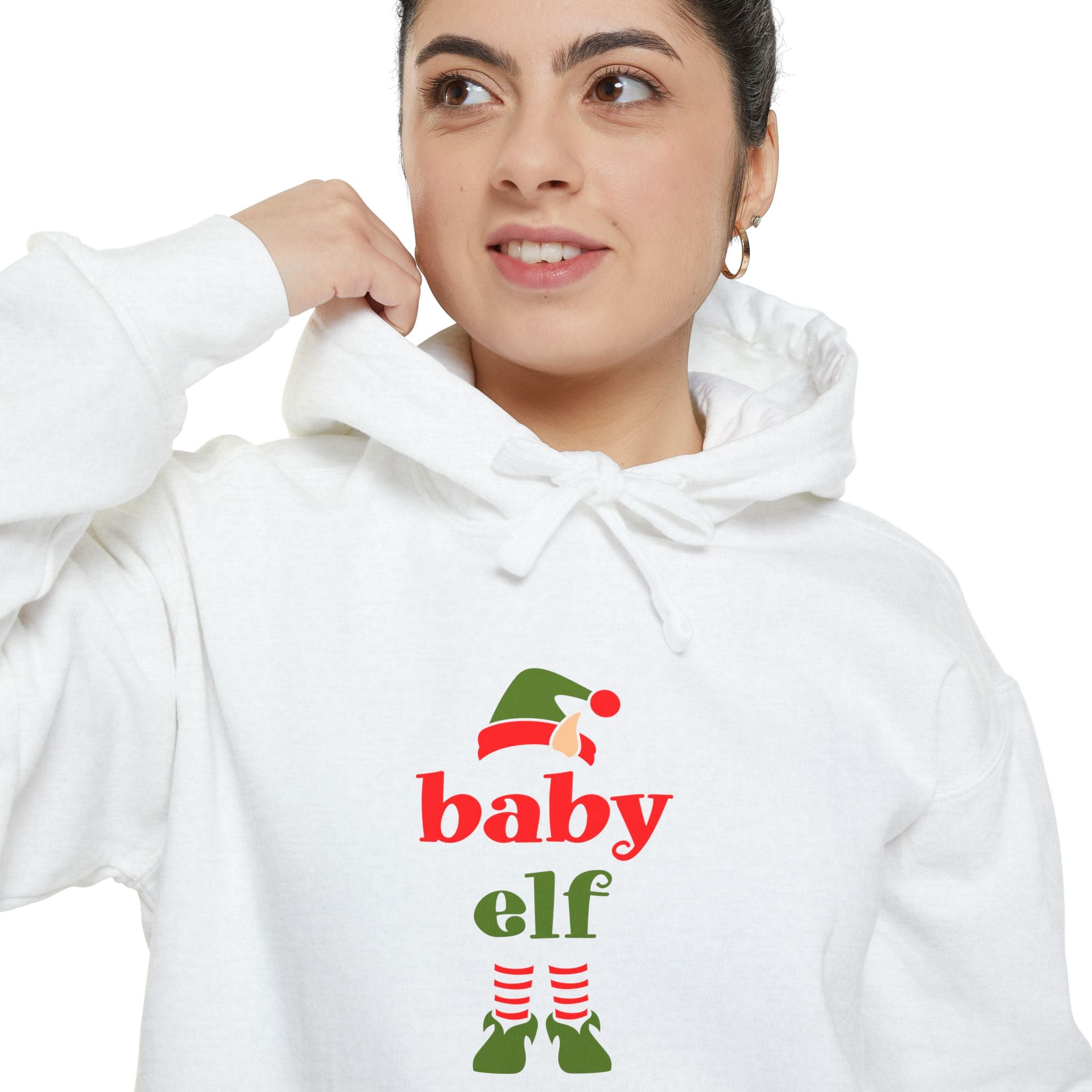 Baby Elf Unisex Garment-Dyed Hoodie