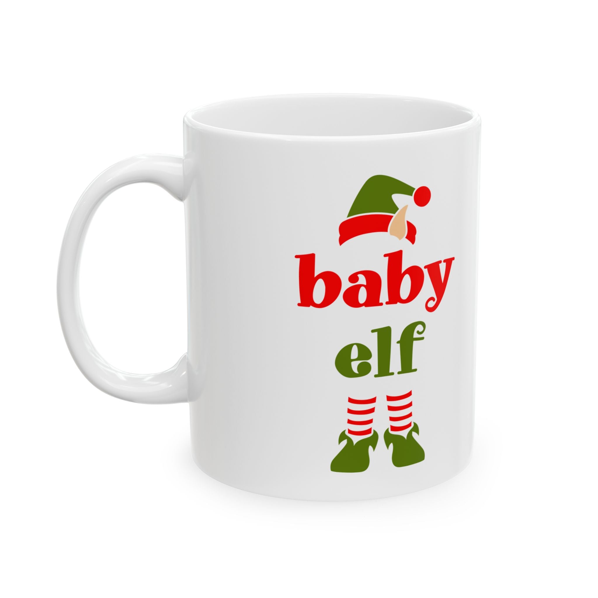 Baby Elf Ceramic Mug, (11oz, 15oz)