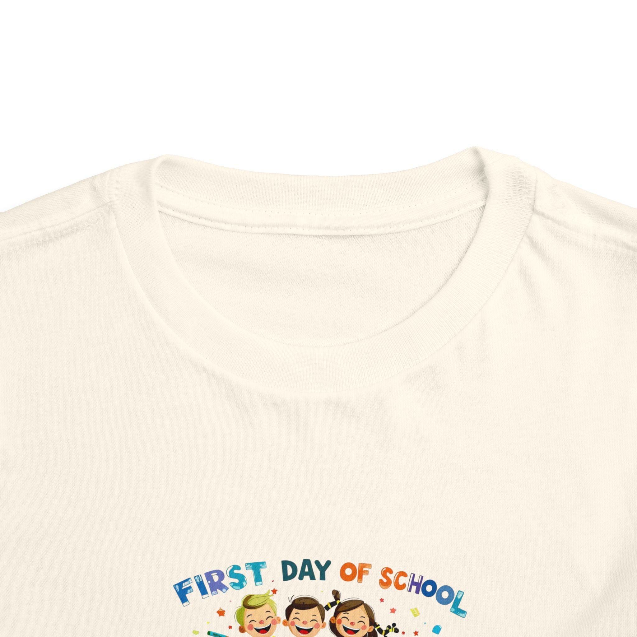 First Day of School Toddler Tee