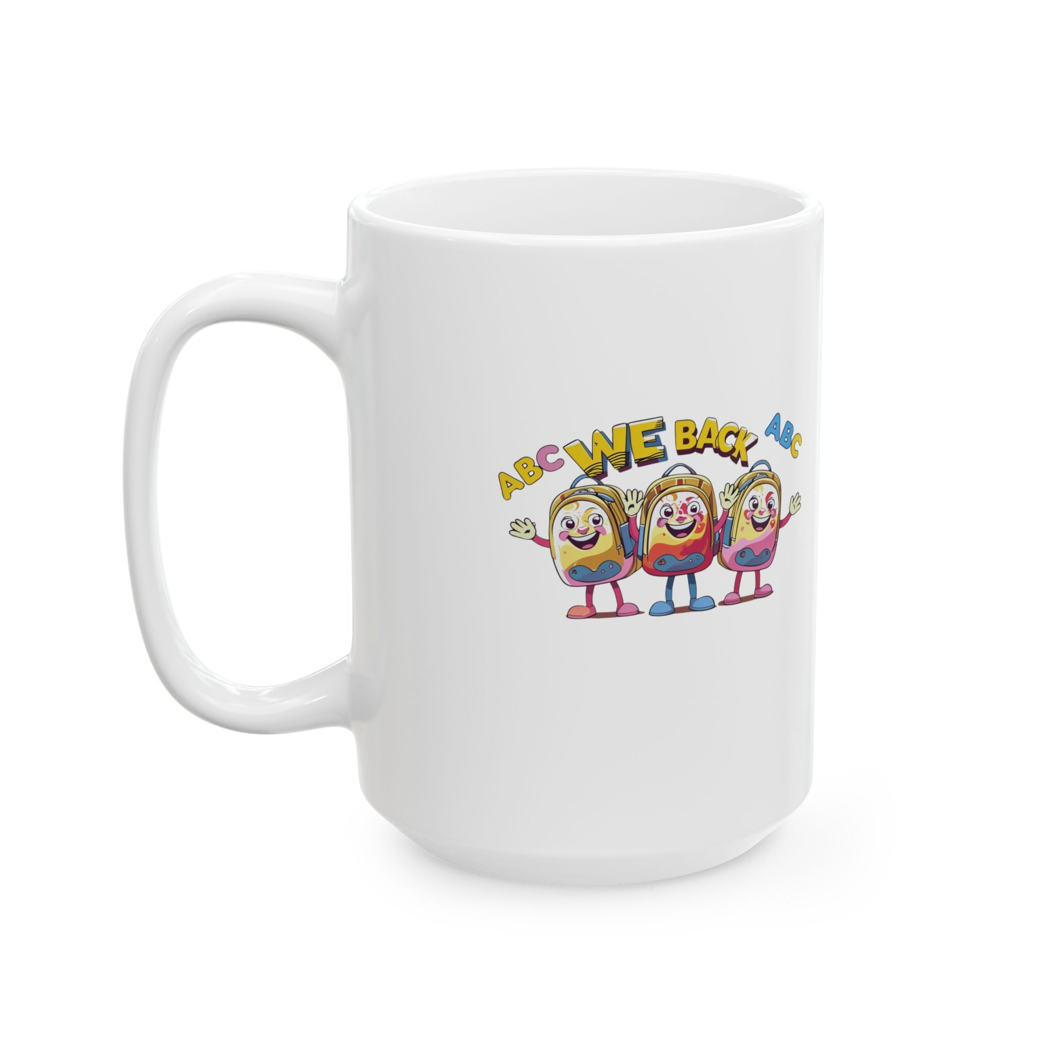 We Back Ceramic Mug