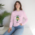 Blessed & Lucky Unisex Crewneck Sweatshirt for St. Patrick's Day