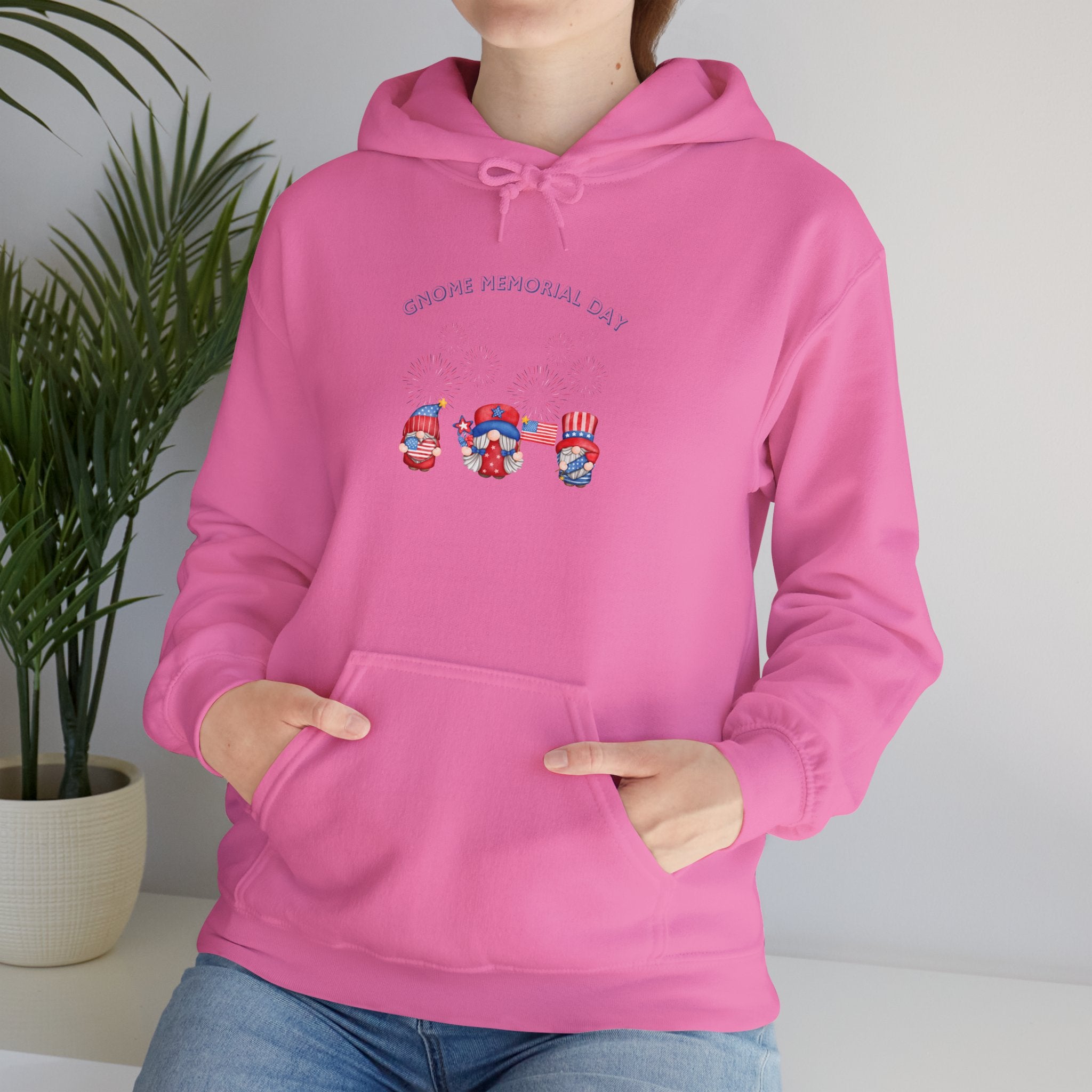Gnome Memorial Day Hooded Sweatshirt