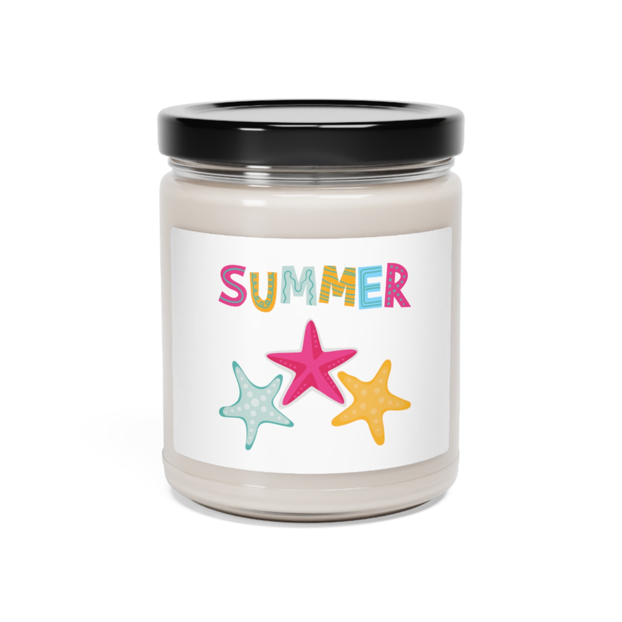 Summer Starfish Scented Soy Candle, 9oz