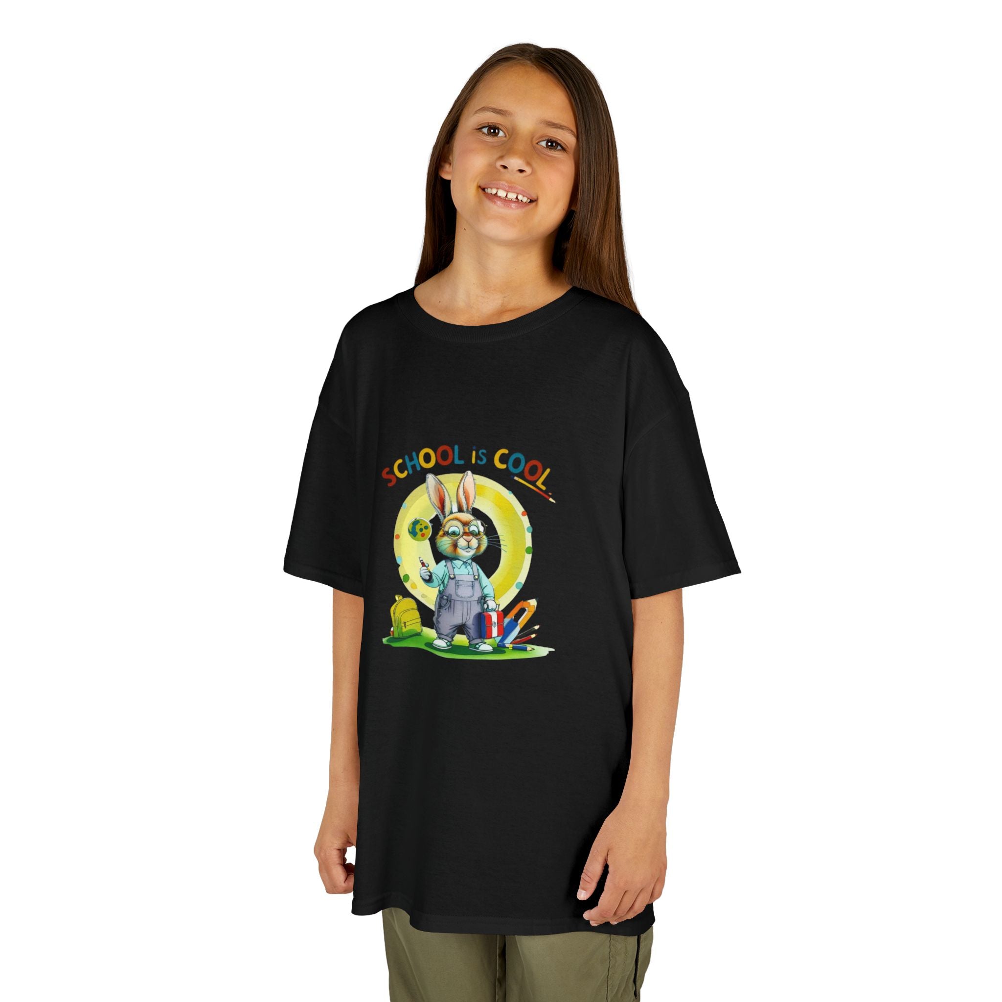 School is Cool Kids Heavy Cotton Tee