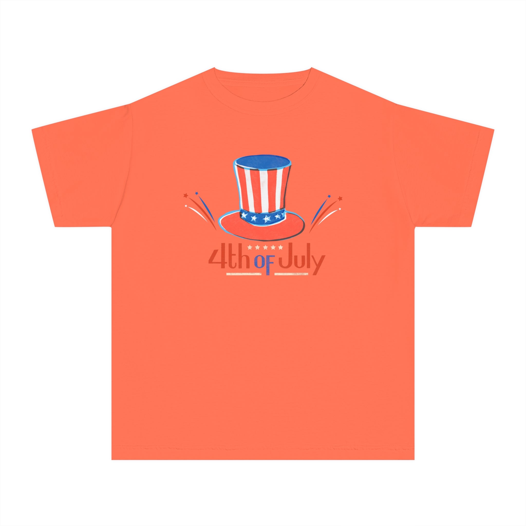 4th Of July Youth Midweight Tee