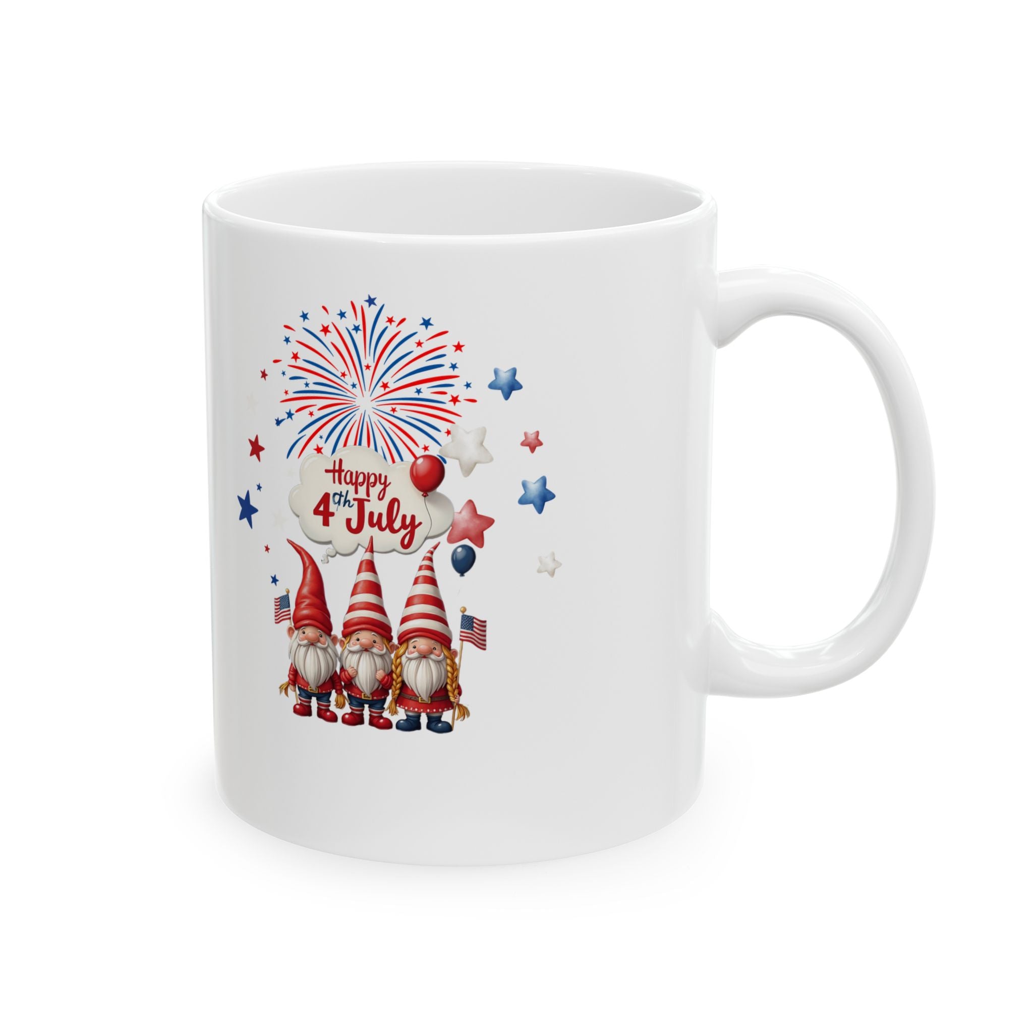 Gnome 4th of July Mug