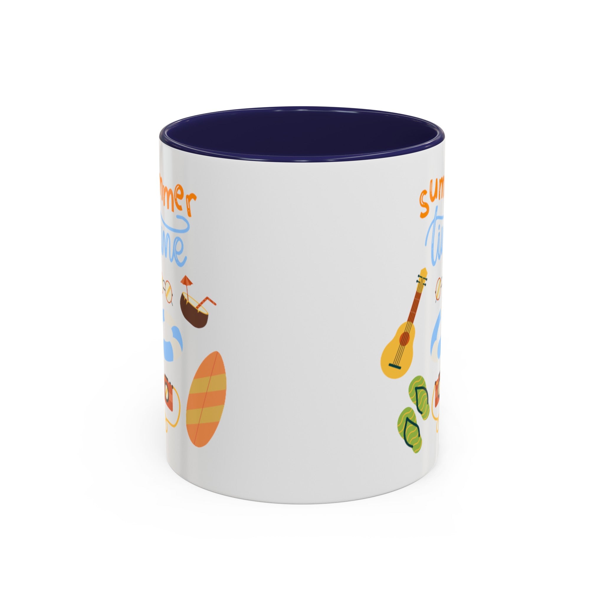 Summertime Fun Accent Coffee Mug (11, 15oz)