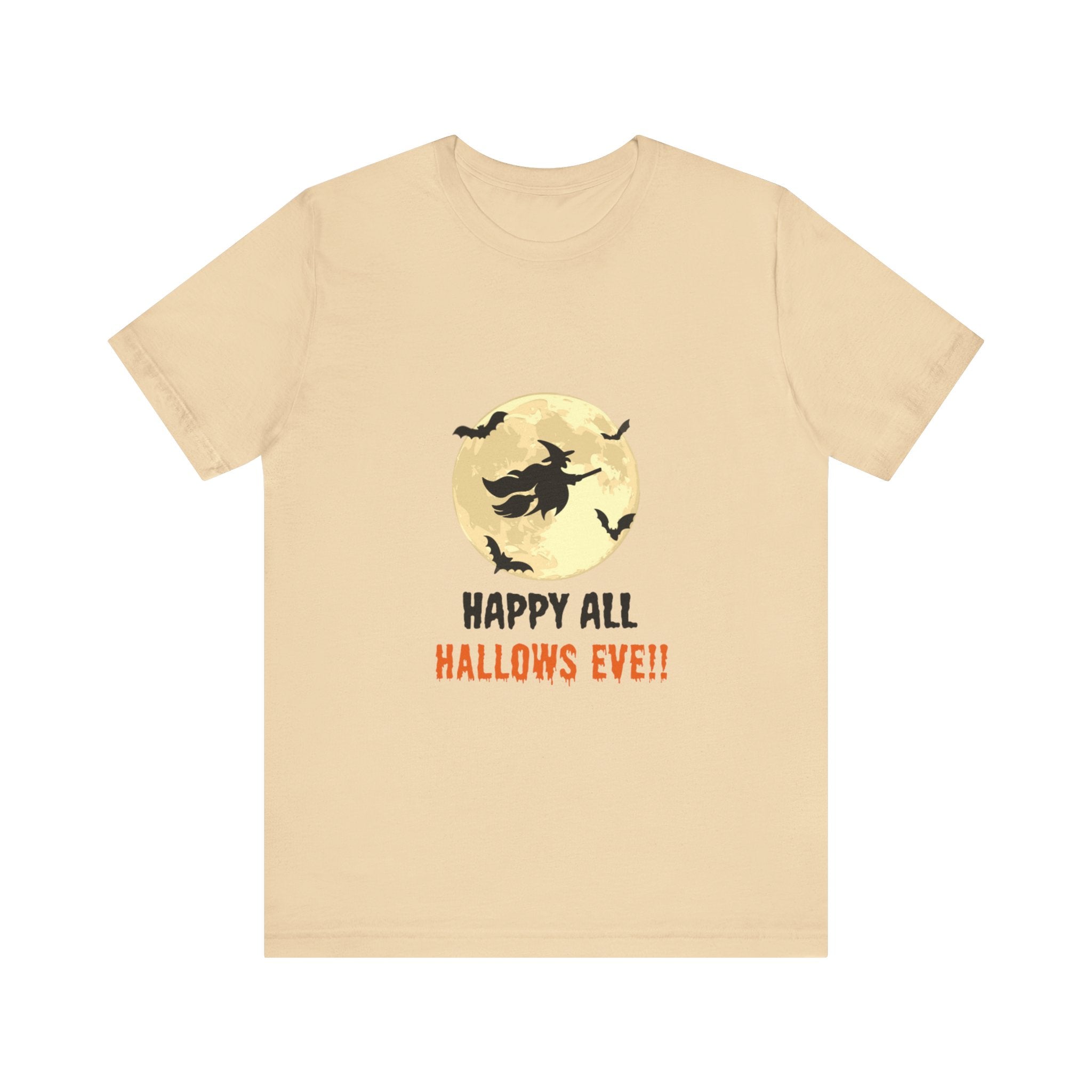 Happy All Hallows Eve Unisex Jersey Short Sleeve Tee