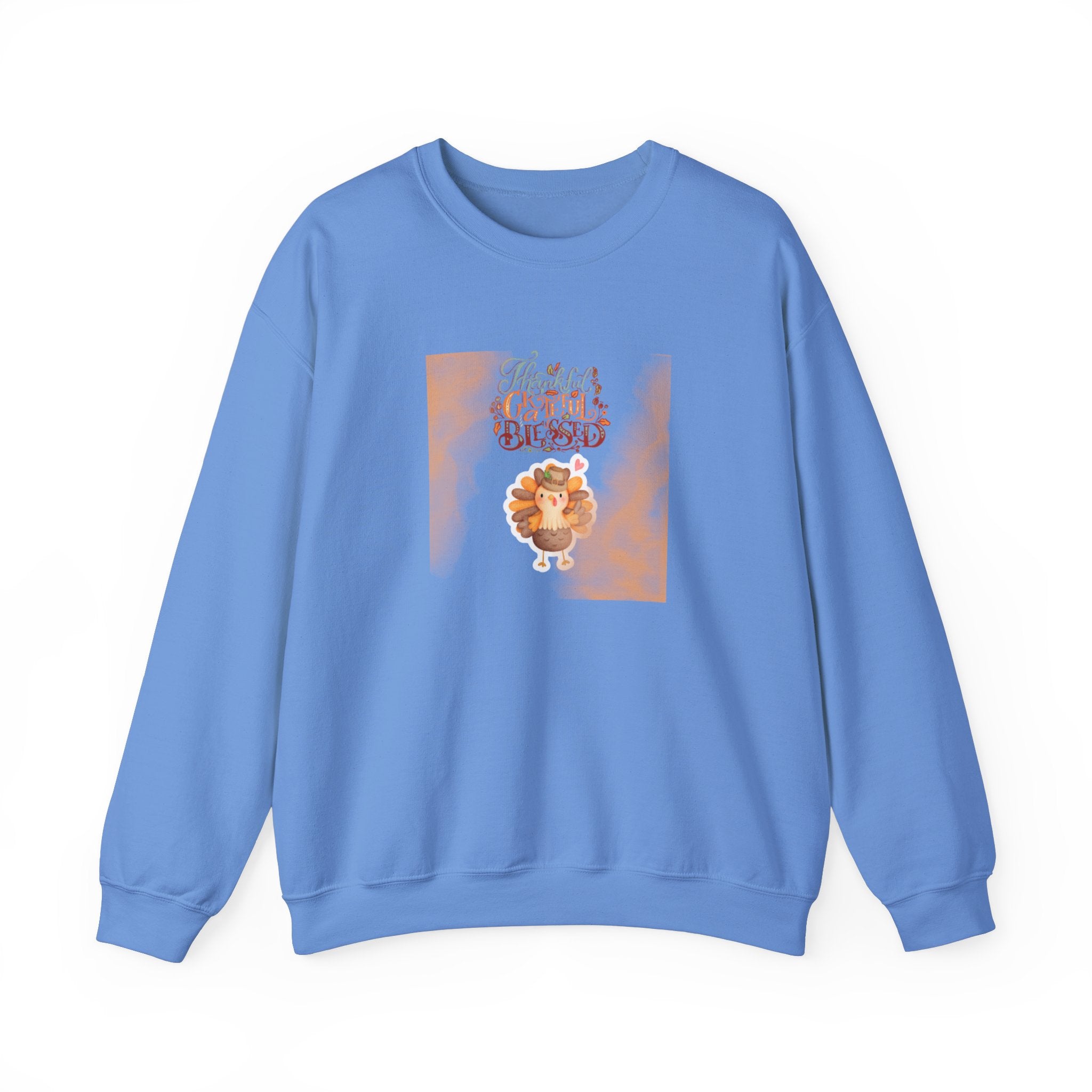 Thankful Grateful Blessed Unisex Heavy Blend™ Crewneck Sweatshirt