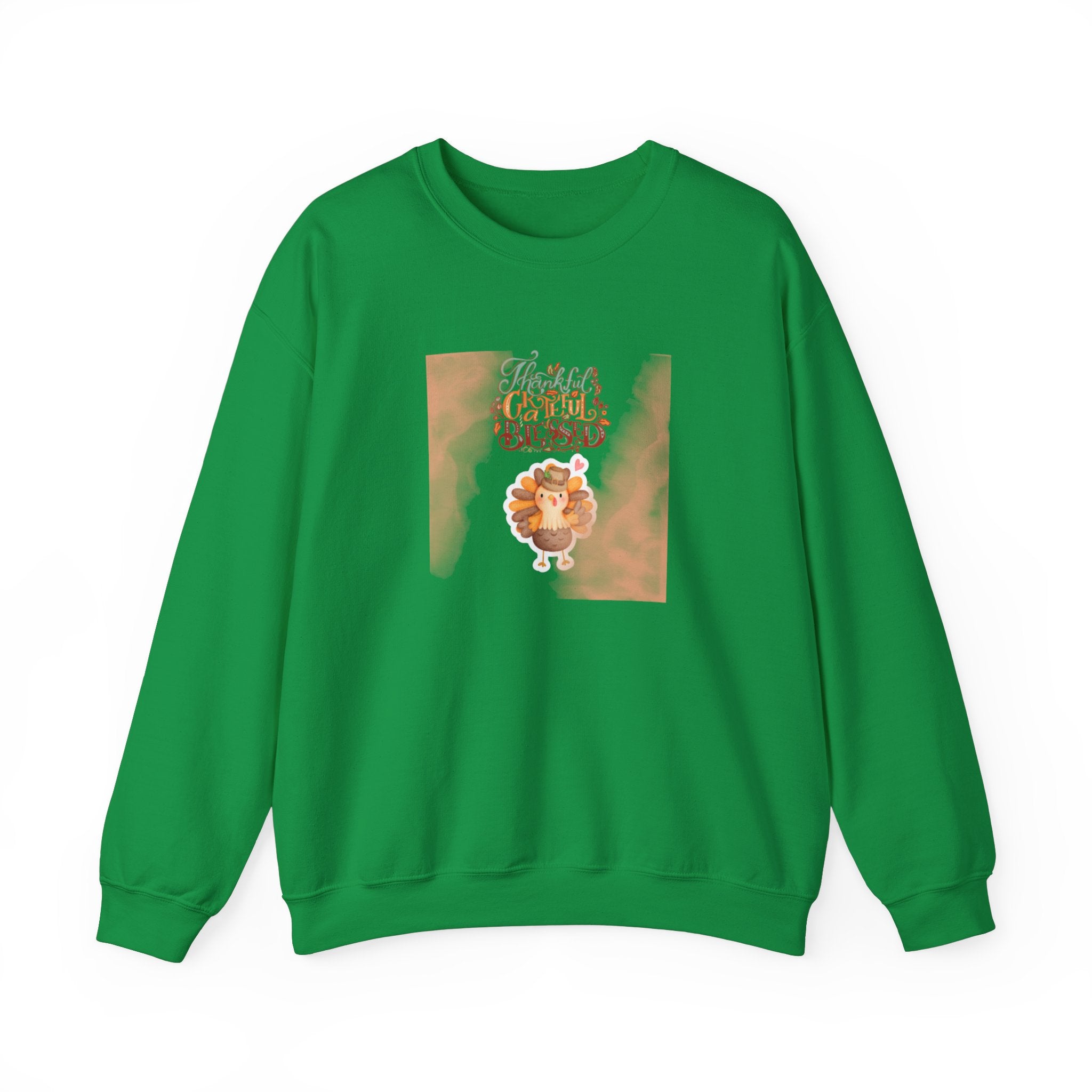 Thankful Grateful Blessed Unisex Heavy Blend™ Crewneck Sweatshirt