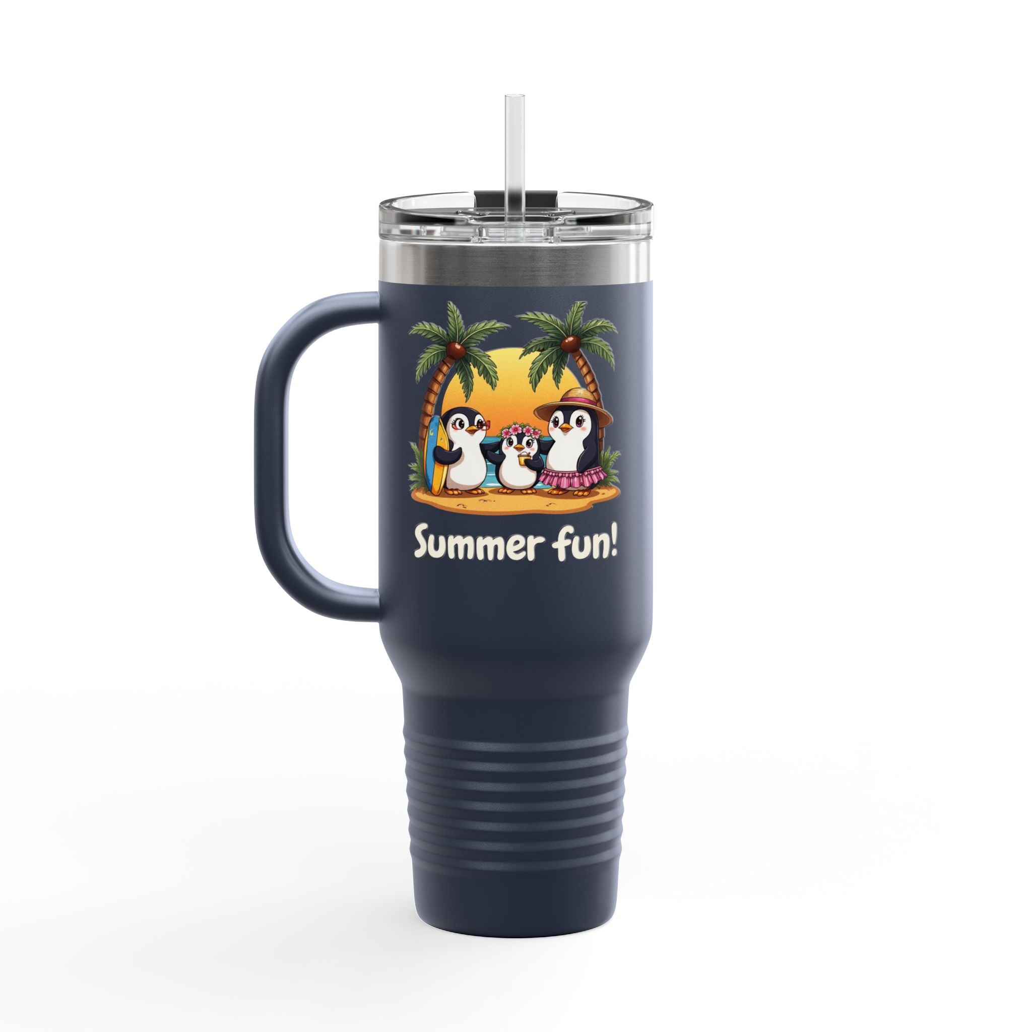 Summer Fun Insulated Travel Mug