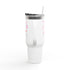 Meow Valentine's Day Insulated Travel Mug, 40oz