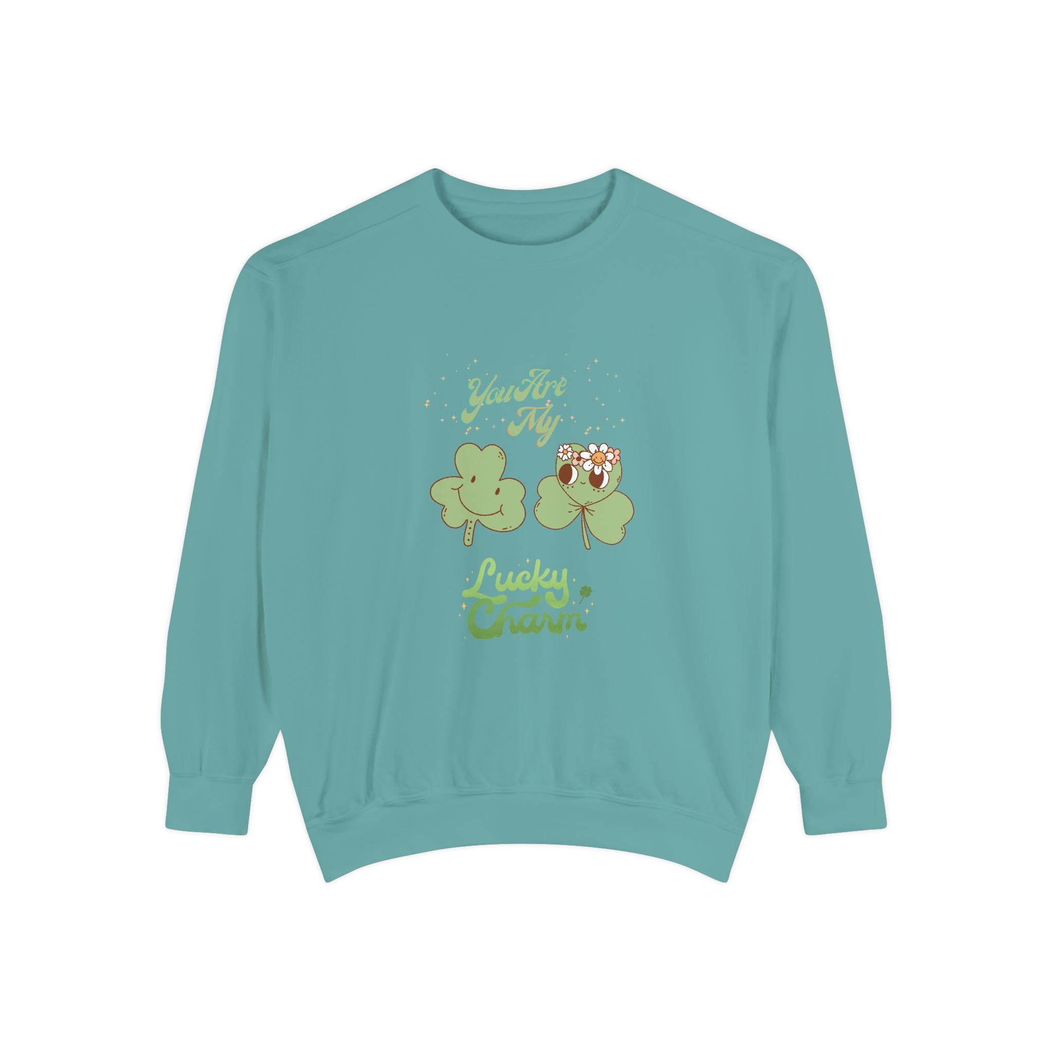 You're My Lucky Charm Sweatshirt - Unisex Garment-Dyed for St. Patrick's Day
