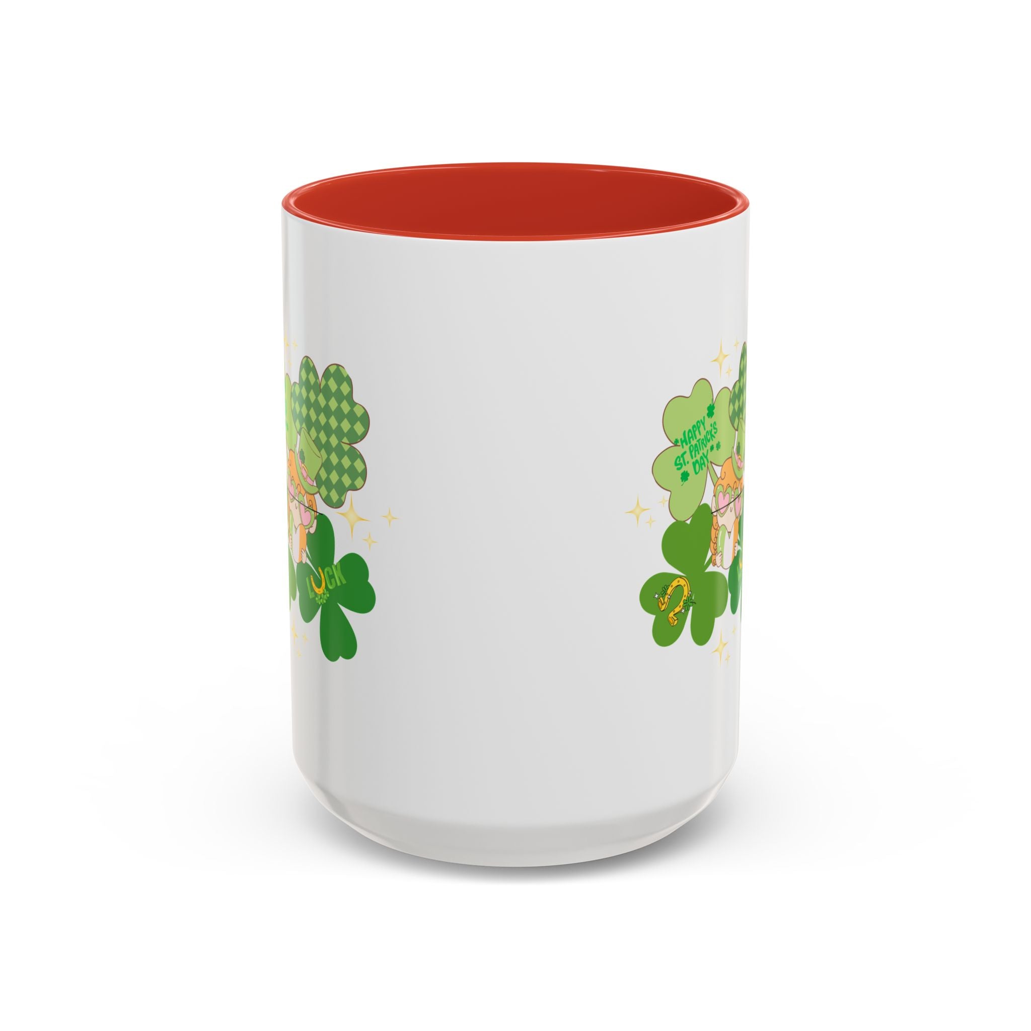 Retro St. Paddy's Day Accent Coffee Mug - 11oz & 15oz