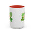 Retro St. Paddy's Day Accent Coffee Mug - 11oz & 15oz