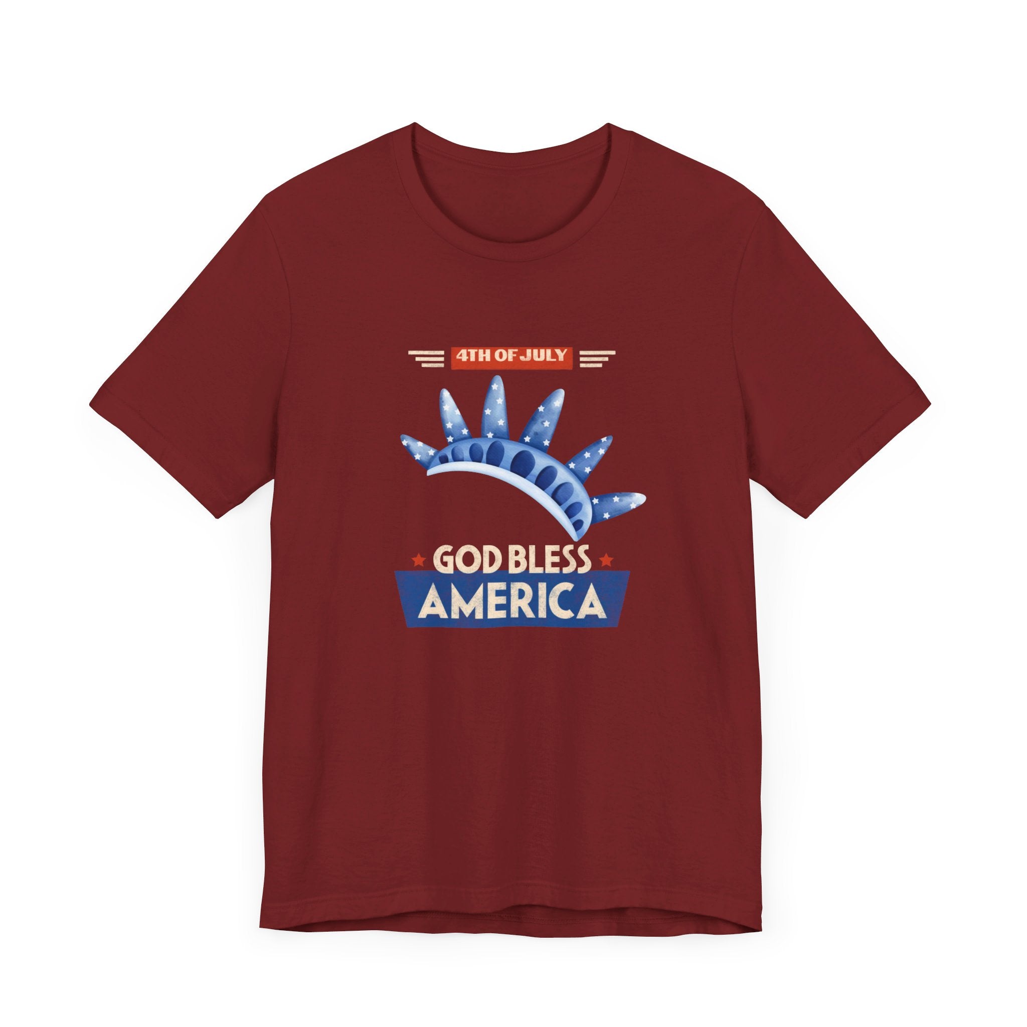 God Bless America Unisex Jersey Short Sleeve Tee