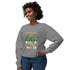 Rolling With My Gnomies Unisex Lightweight Crewneck Sweatshirt