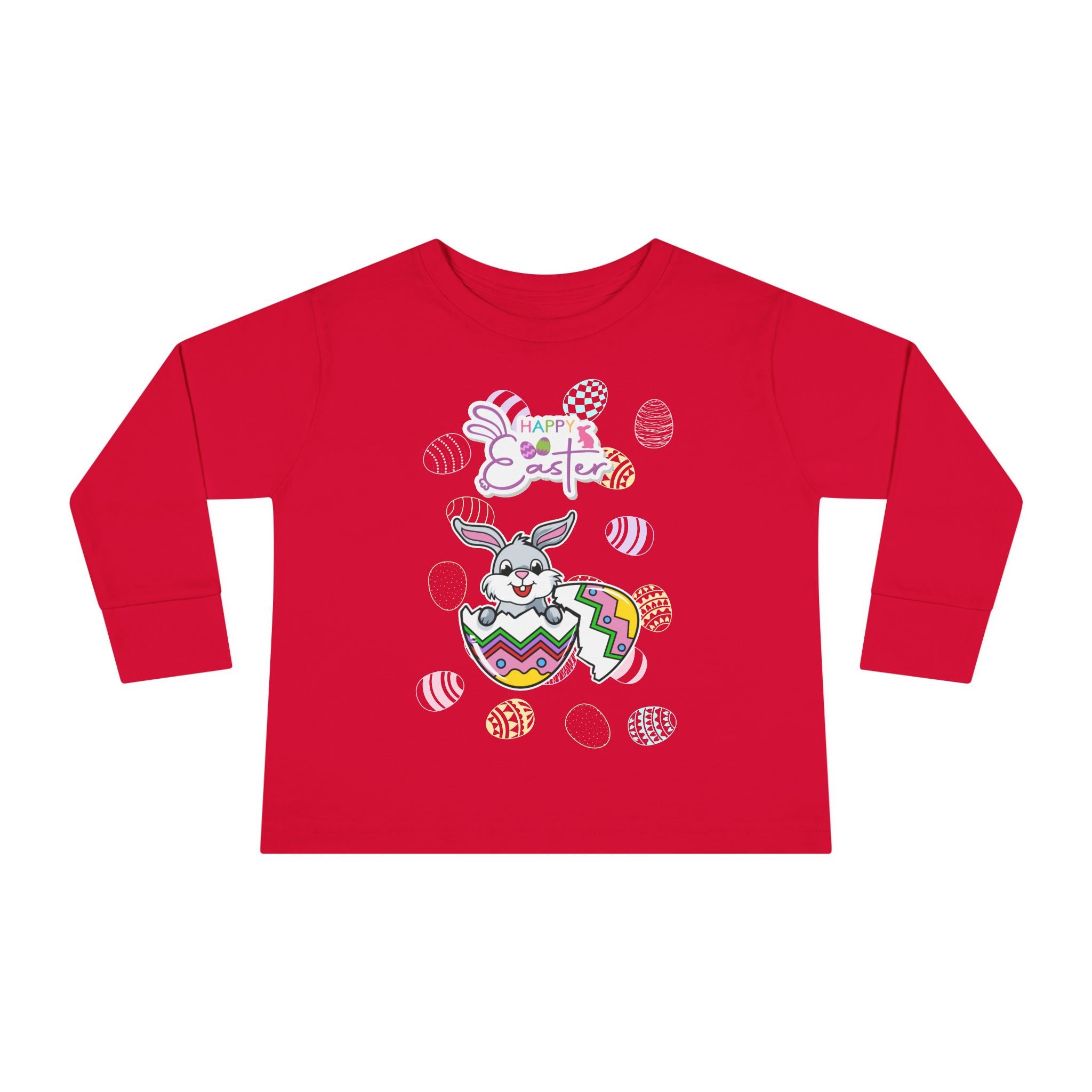 Easter Greetings Toddler Long Sleeve Tee
