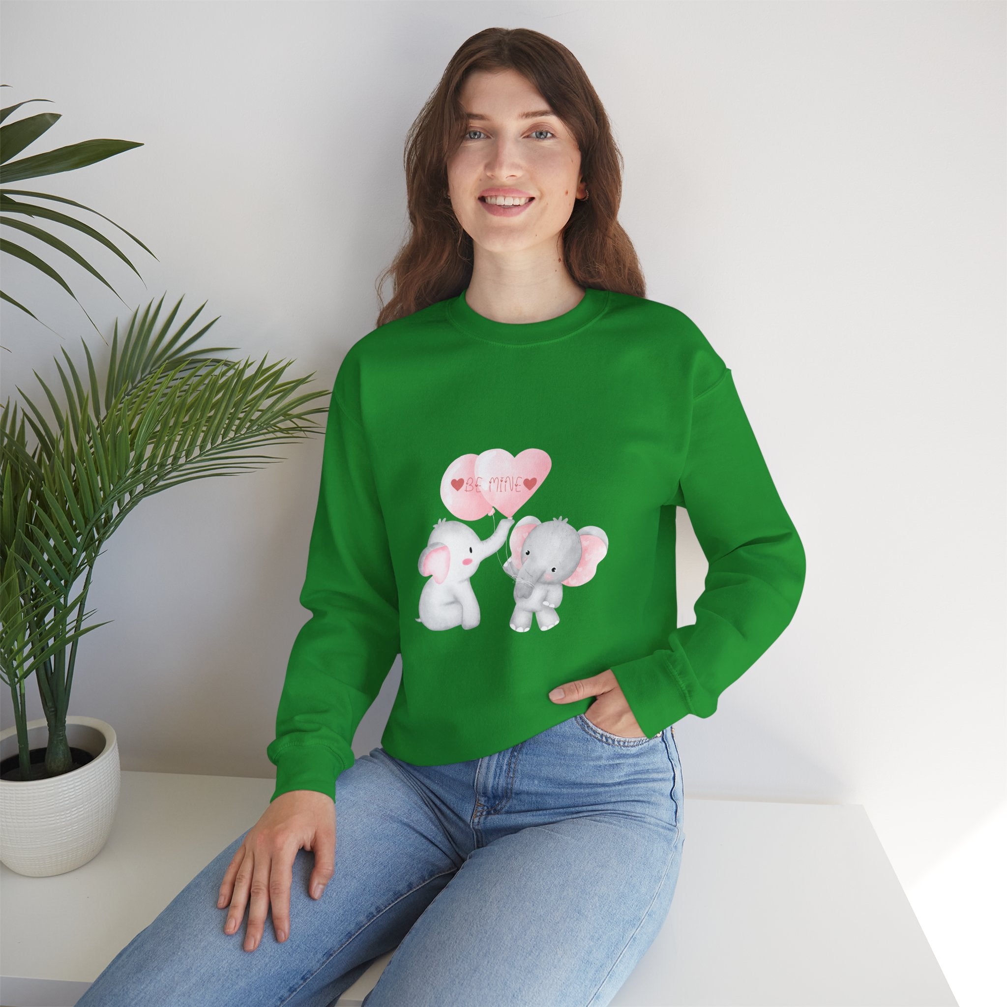 Be Mine Love Unisex Heavy Blend™ Crewneck Sweatshirt