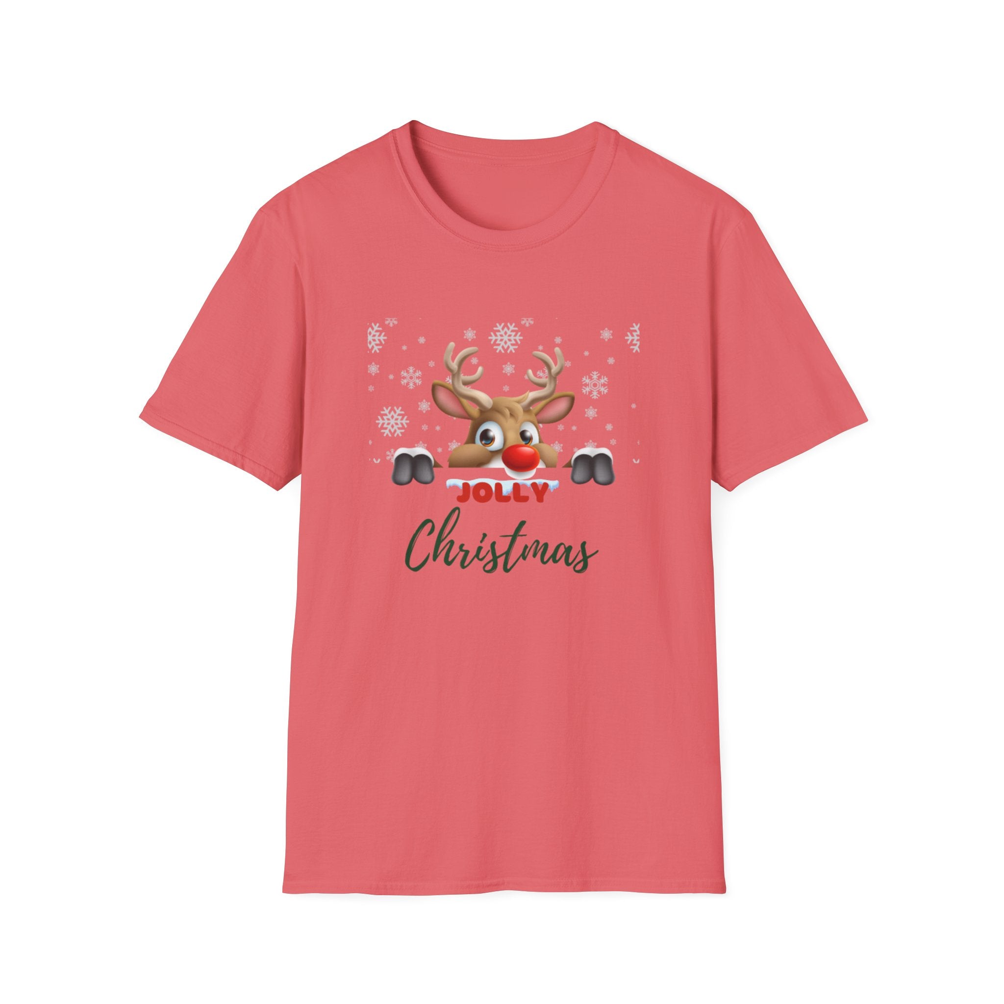 Jolly Christmas Unisex Softstyle T-Shirt