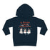 We Wish You A Merry Christmas Boo Toddler Pullover Fleece Hoodie