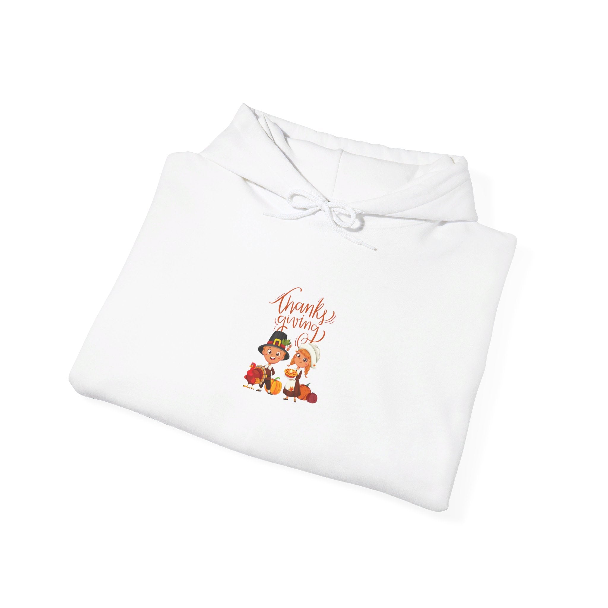 Happy Thanksgiving Unisex Heavy Blend™ Hooded Sweatshirt